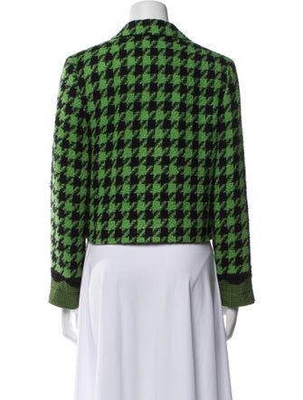 Victor Costa Plaid Print Blazer