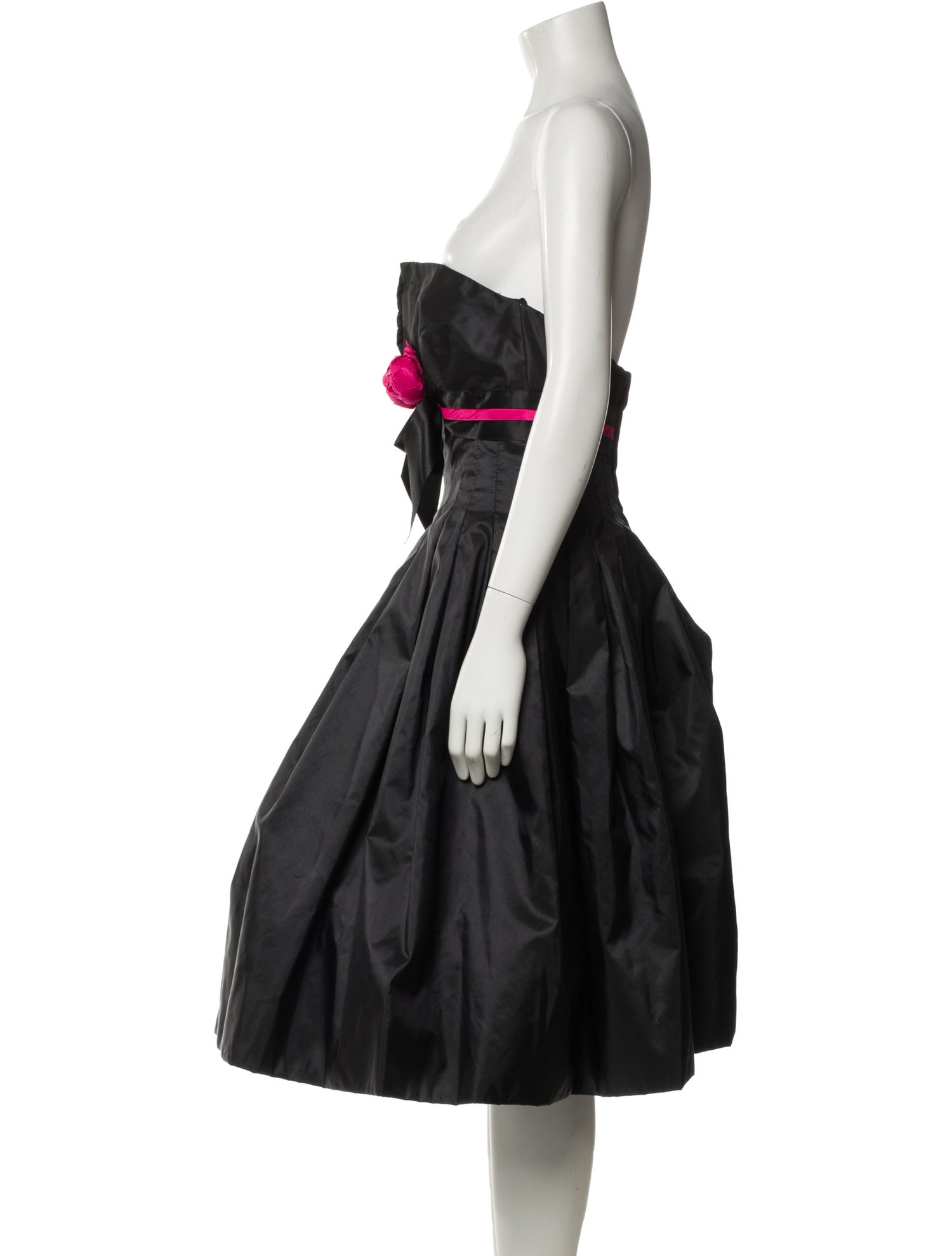 Victor Costa Strapless Mini Dress