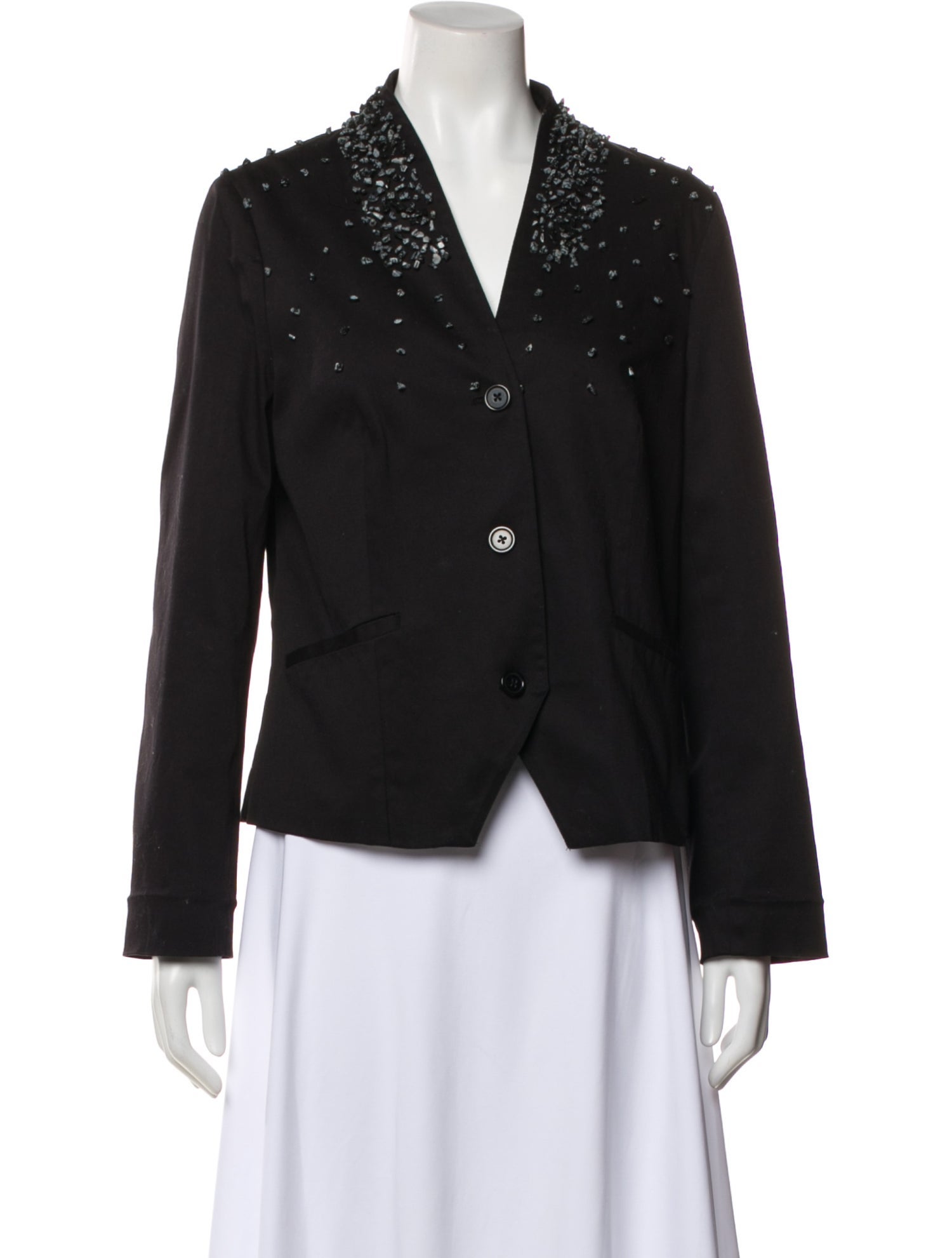 Victor Costa Graphic Print Blazer