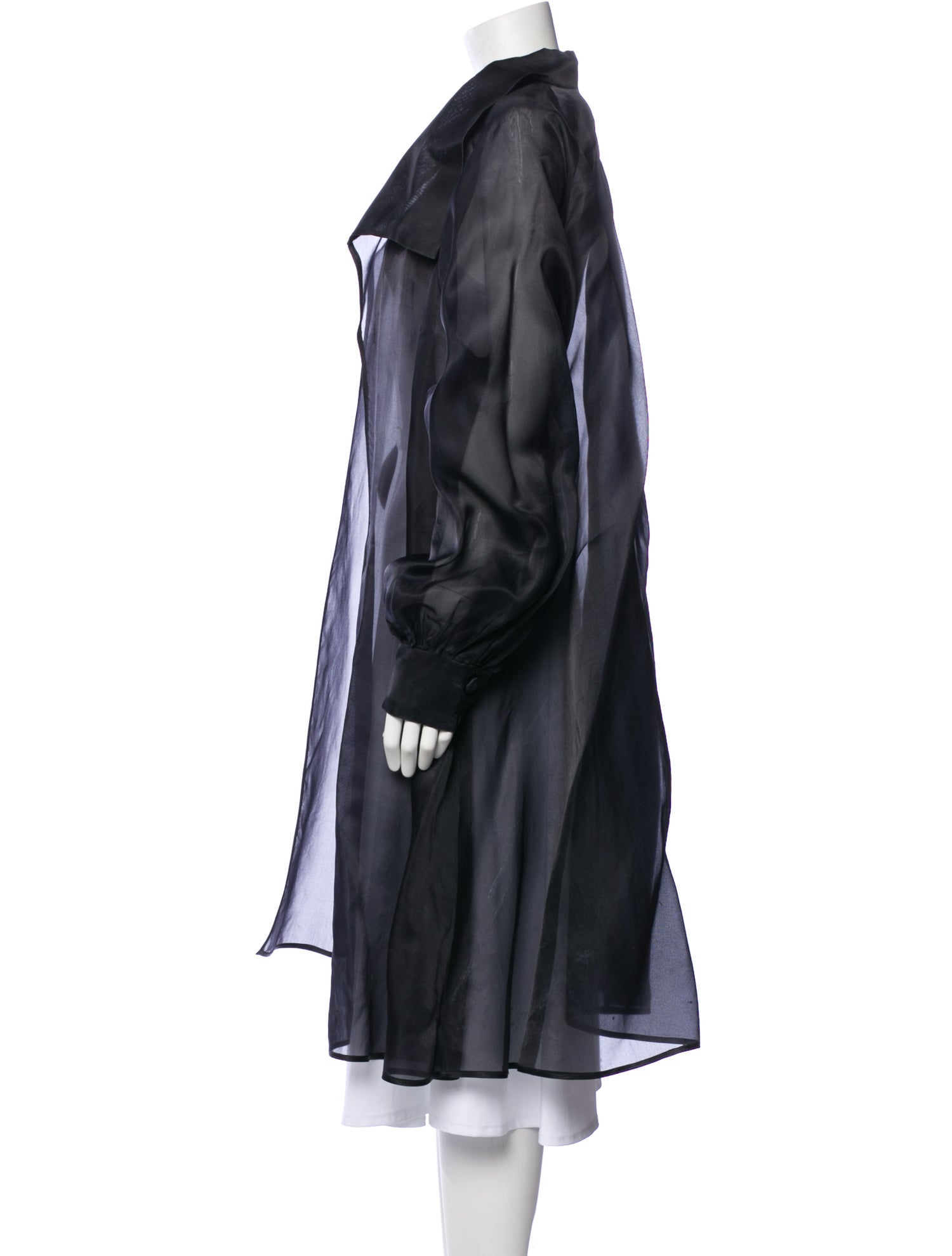 Victor Costa Silk Coat