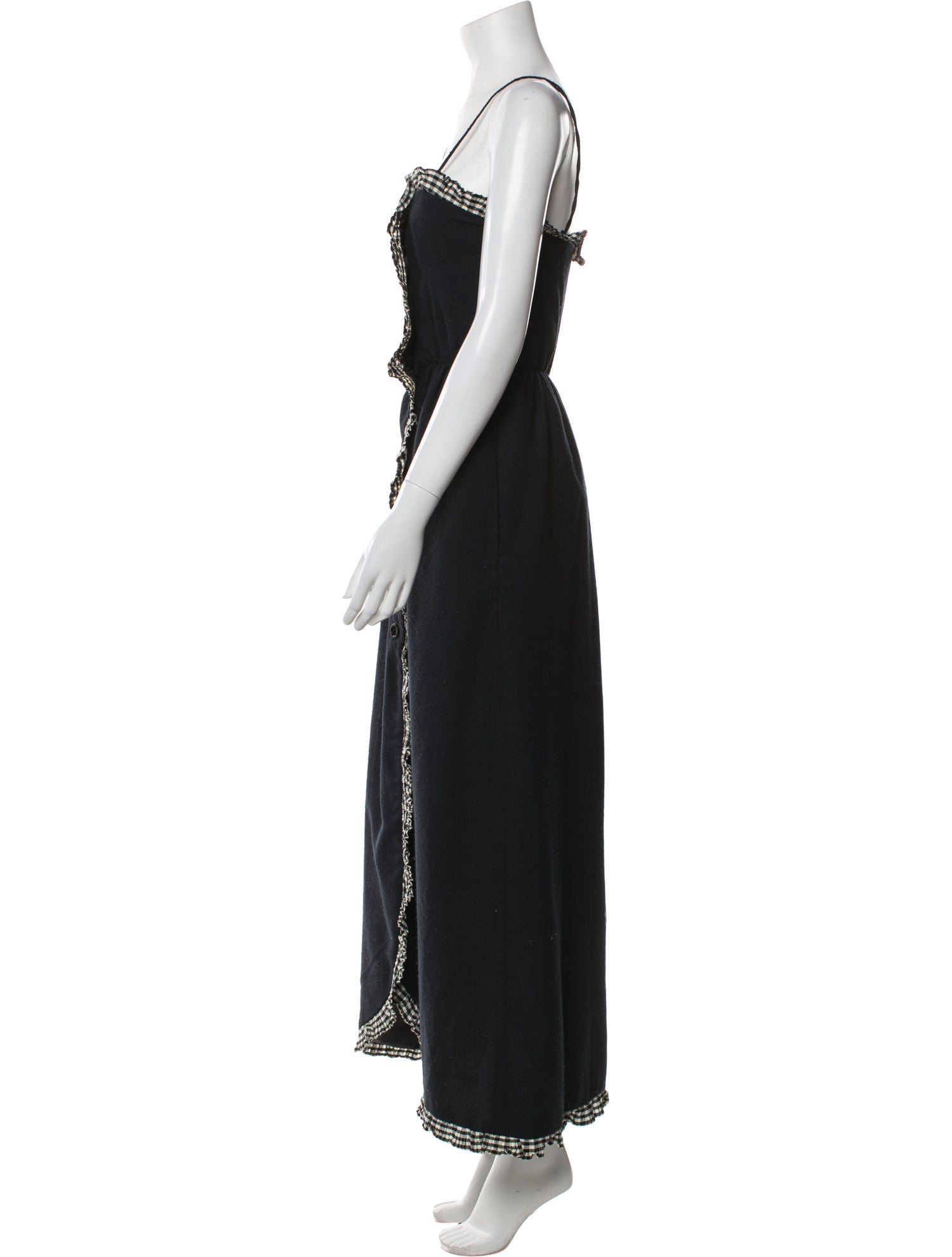 Victor Costa Square Neckline Long Dress