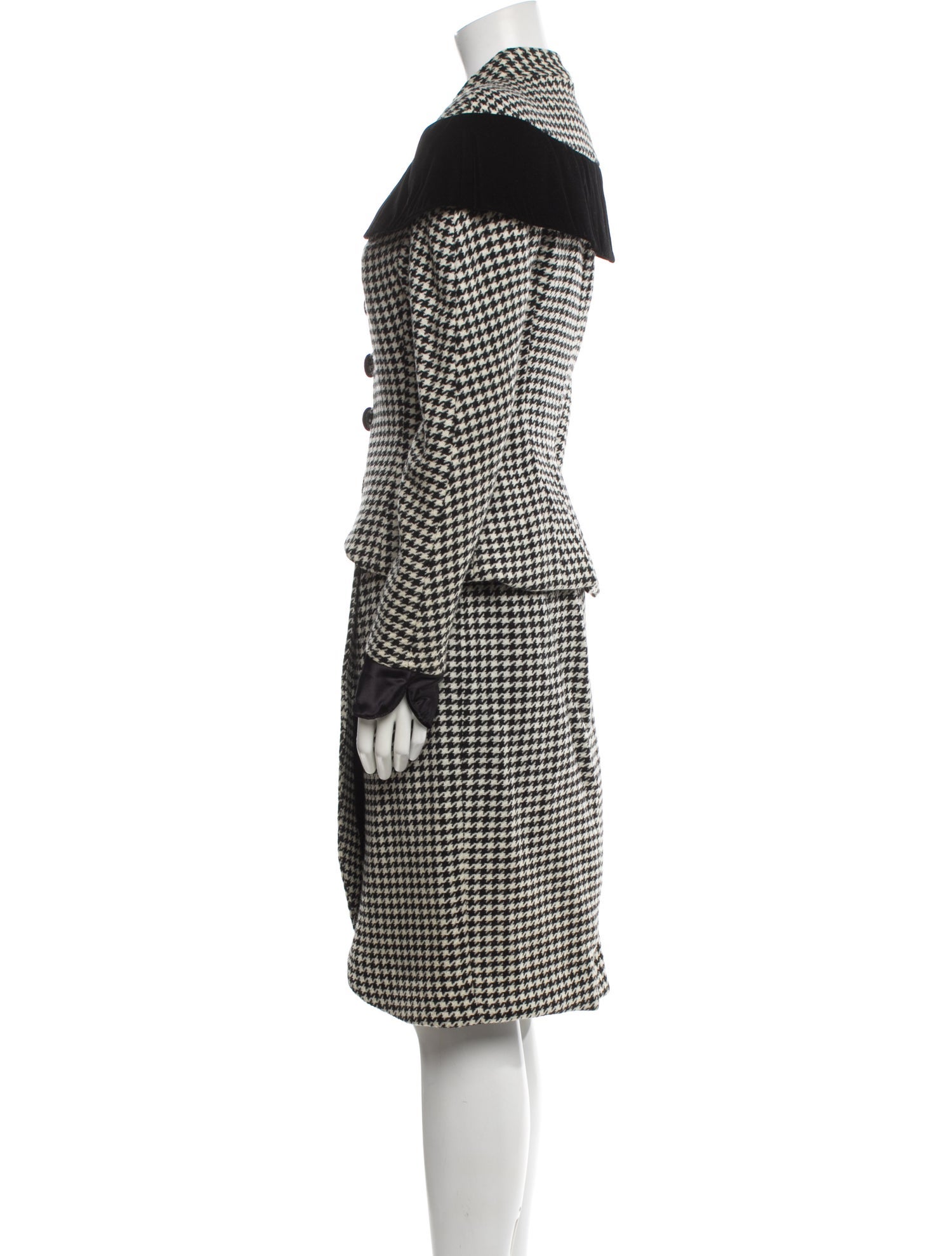 Victor Costa Vintage 1980's Skirt Suit
