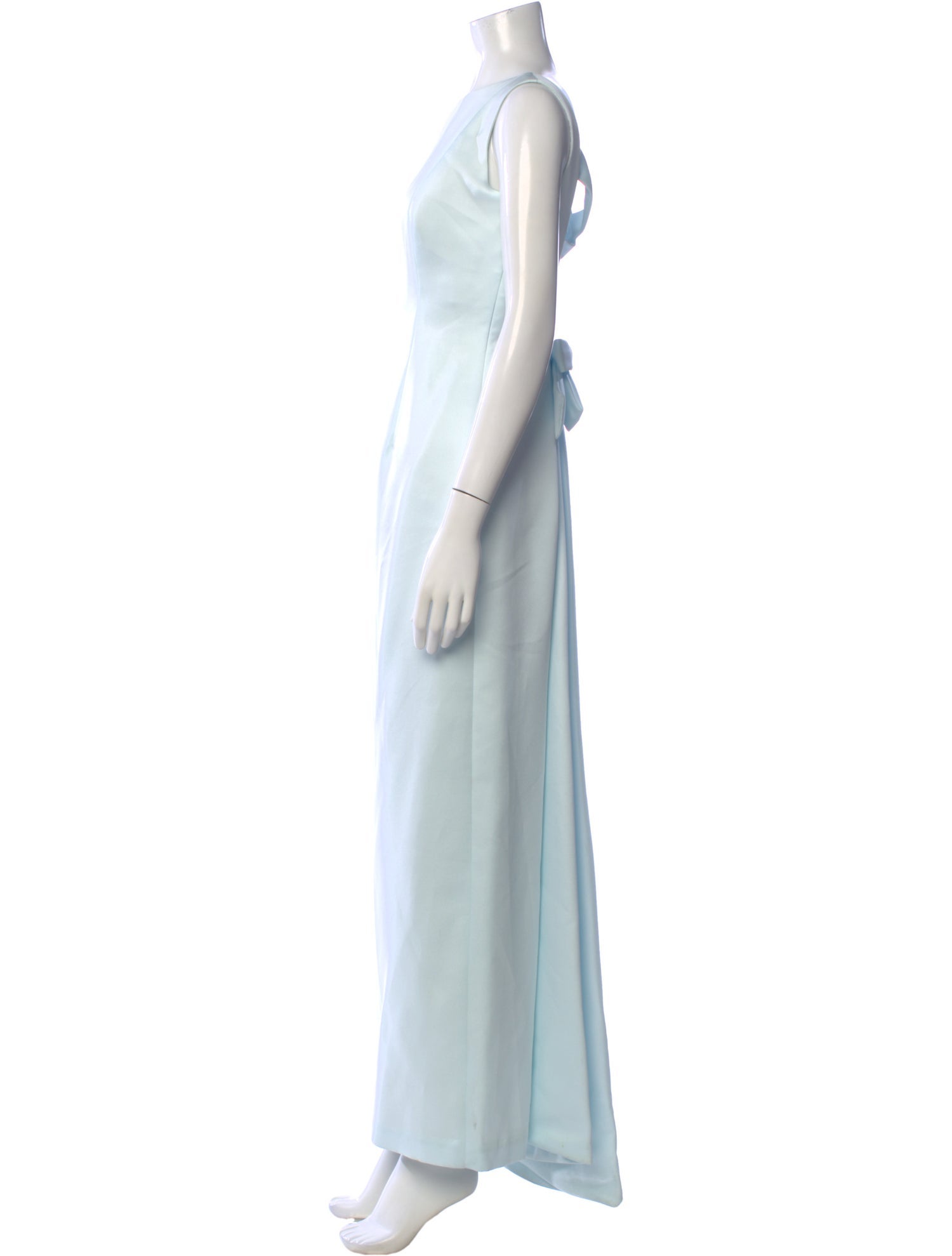Victor Costa Bateau Neckline Long Dress w/ Tags