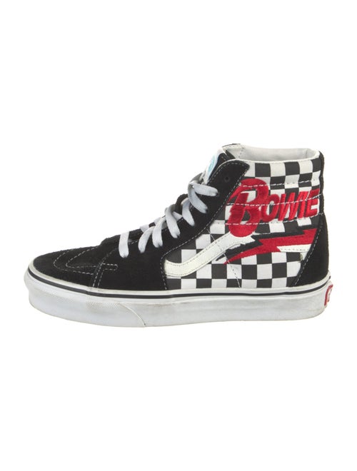 Vans x David Bowie Suede Plaid Print Sneakers