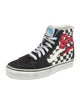 Vans x David Bowie Suede Plaid Print Sneakers
