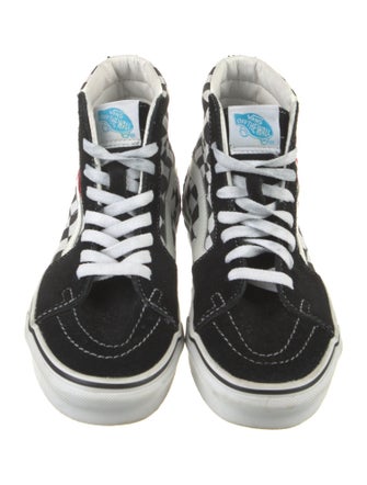 Vans x David Bowie Suede Plaid Print Sneakers