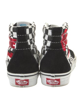 Vans x David Bowie Suede Plaid Print Sneakers
