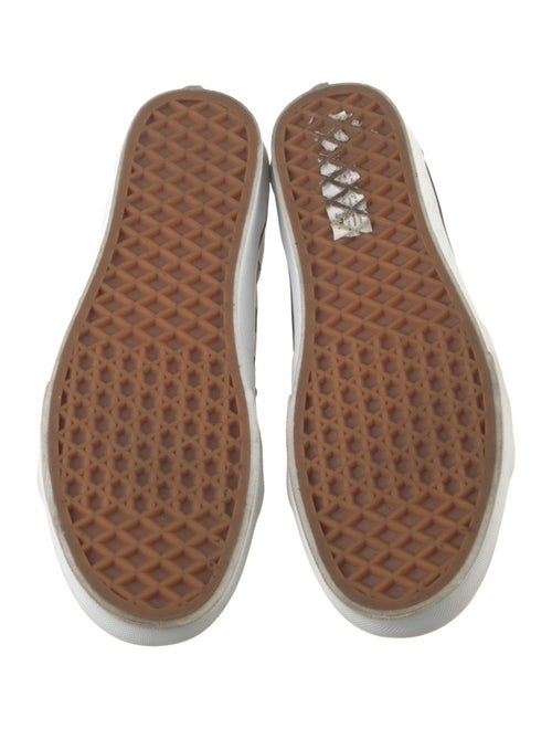 Vans x David Bowie Suede Plaid Print Sneakers