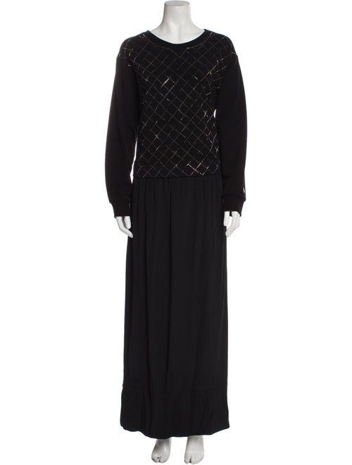 Vdp Club Crew Neck Long Dress