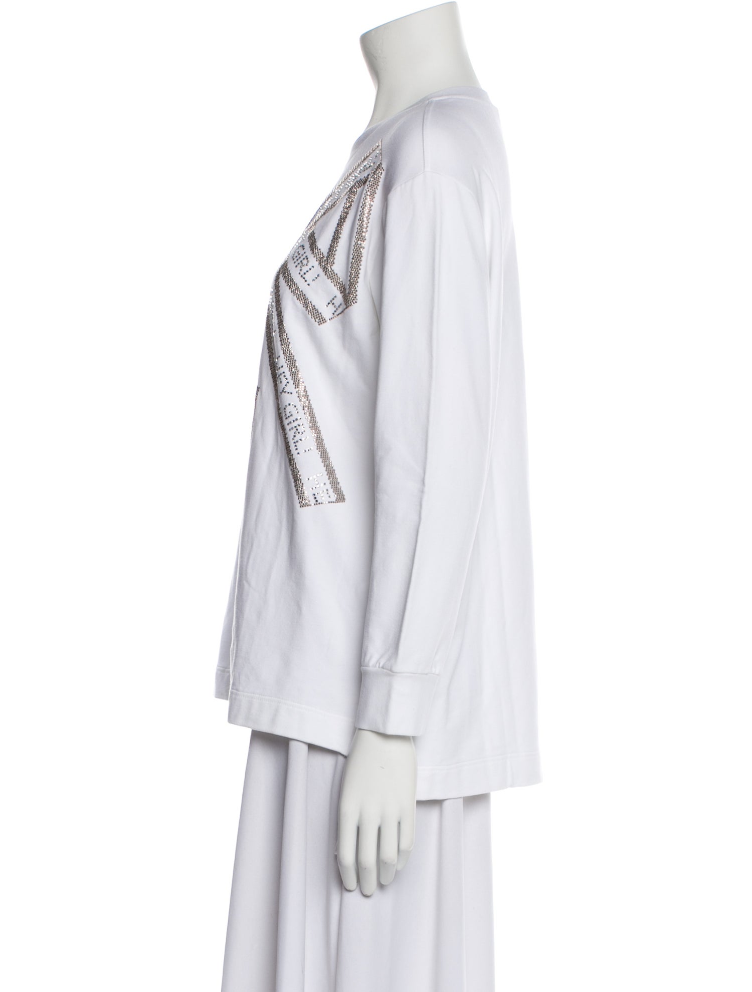 Vdp Club Graphic Print Crew Neck Sweatshirt w/ Tags