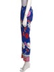 Vdp Club Floral Print Straight Leg Pants