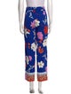Vdp Club Floral Print Straight Leg Pants