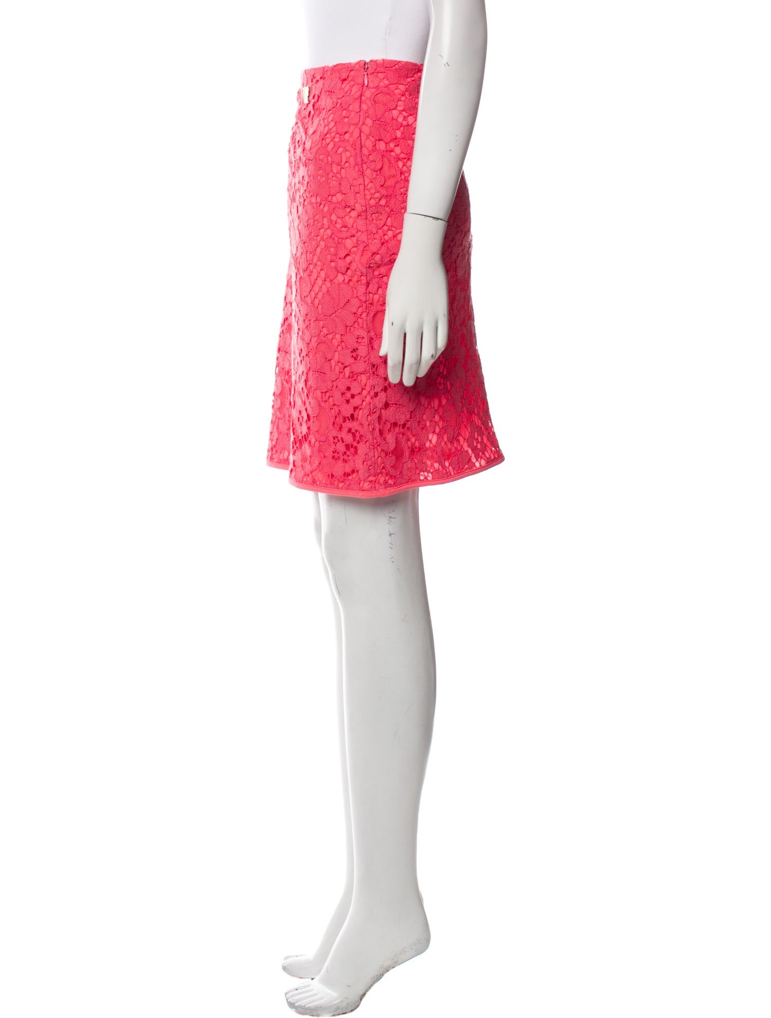 VDP Collection Lace Pattern Knee-Length Skirt w/ Tags