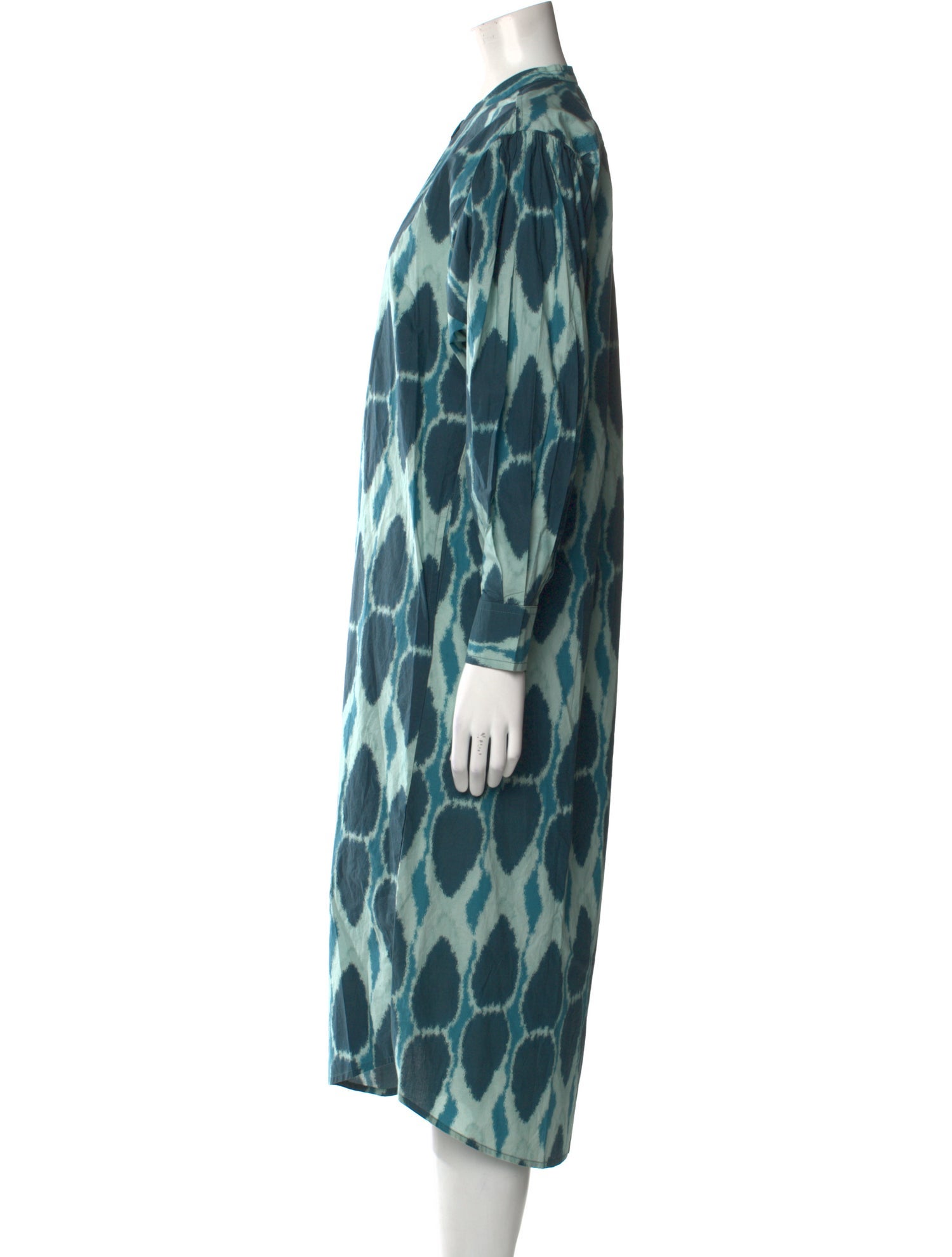 V de Vinster Animal Print Long Dress w/ Tags
