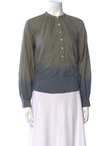 V de Vinster Tops Crew Neck Long Sleeve Blouse S