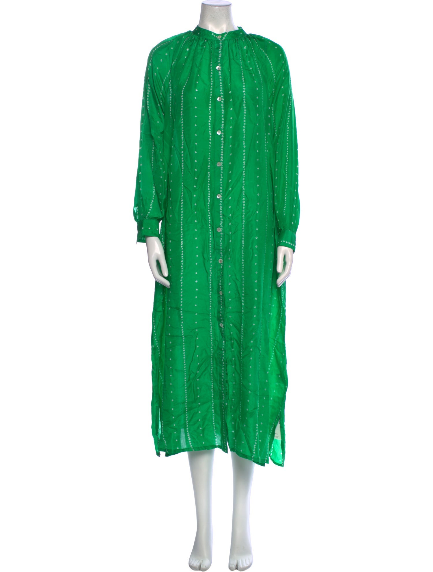 V de Vinster Silk Long Dress