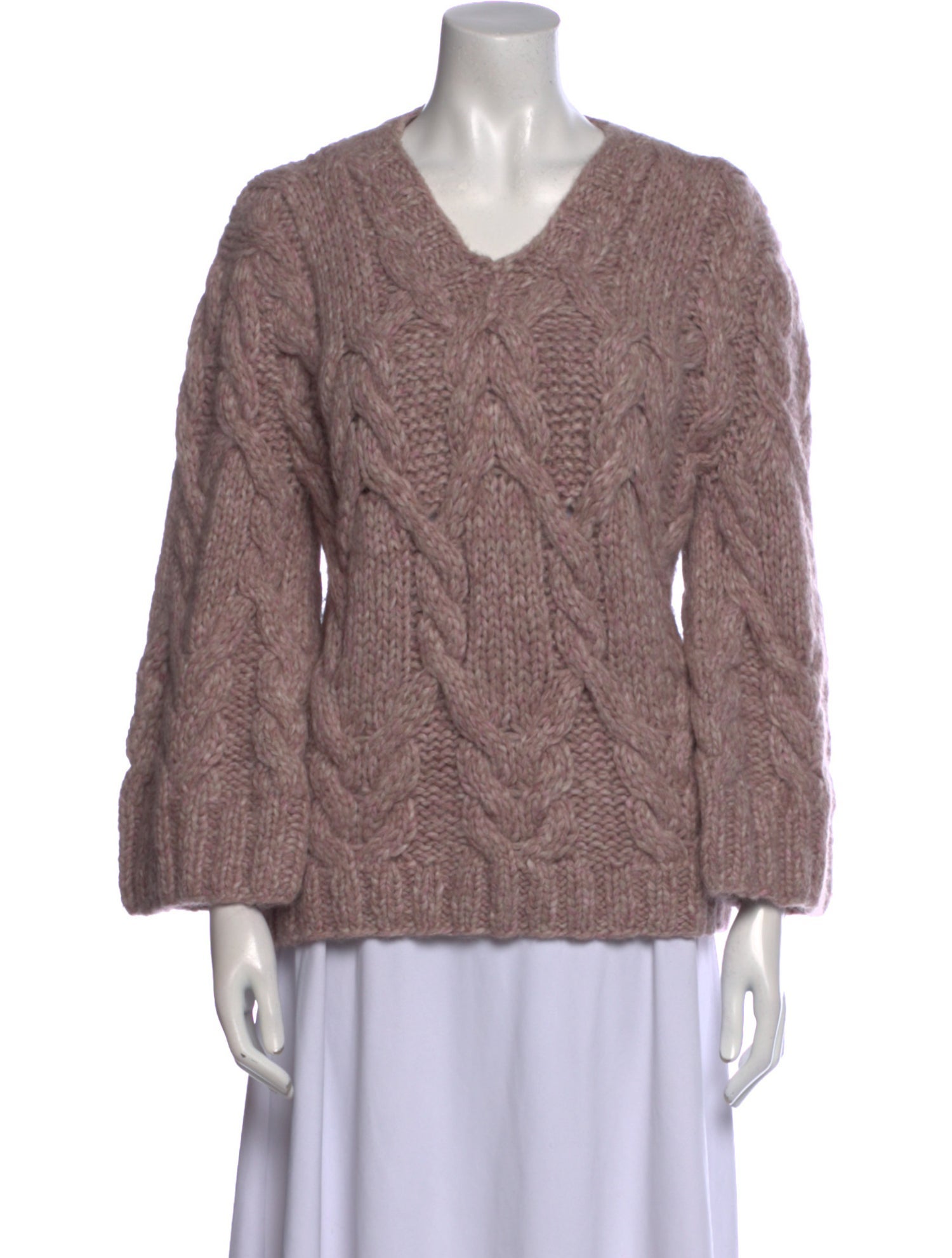 V de Vinster Baby Alpaca V-Neck Sweater