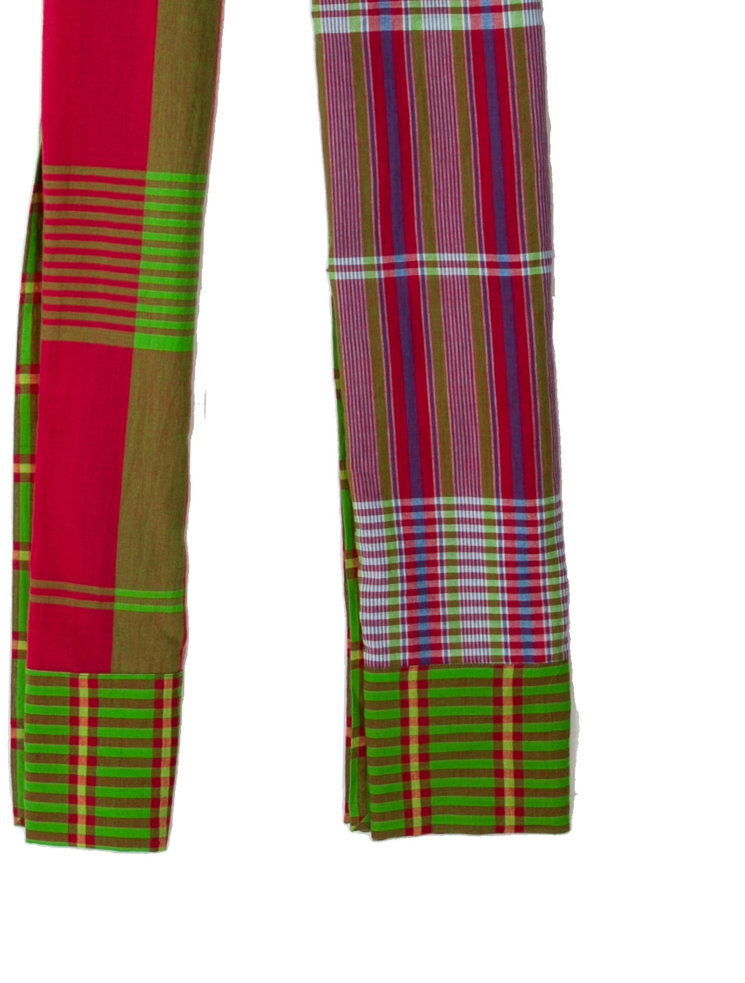 V de Vinster Plaid Print Scarf