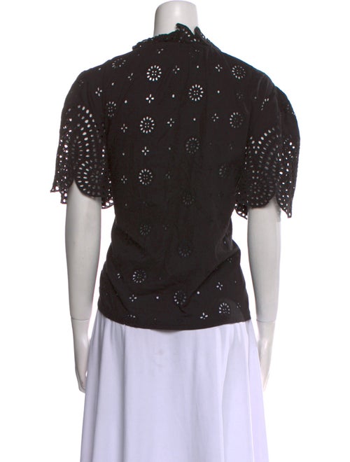 V de Vinster Mock Neck Short Sleeve Polo