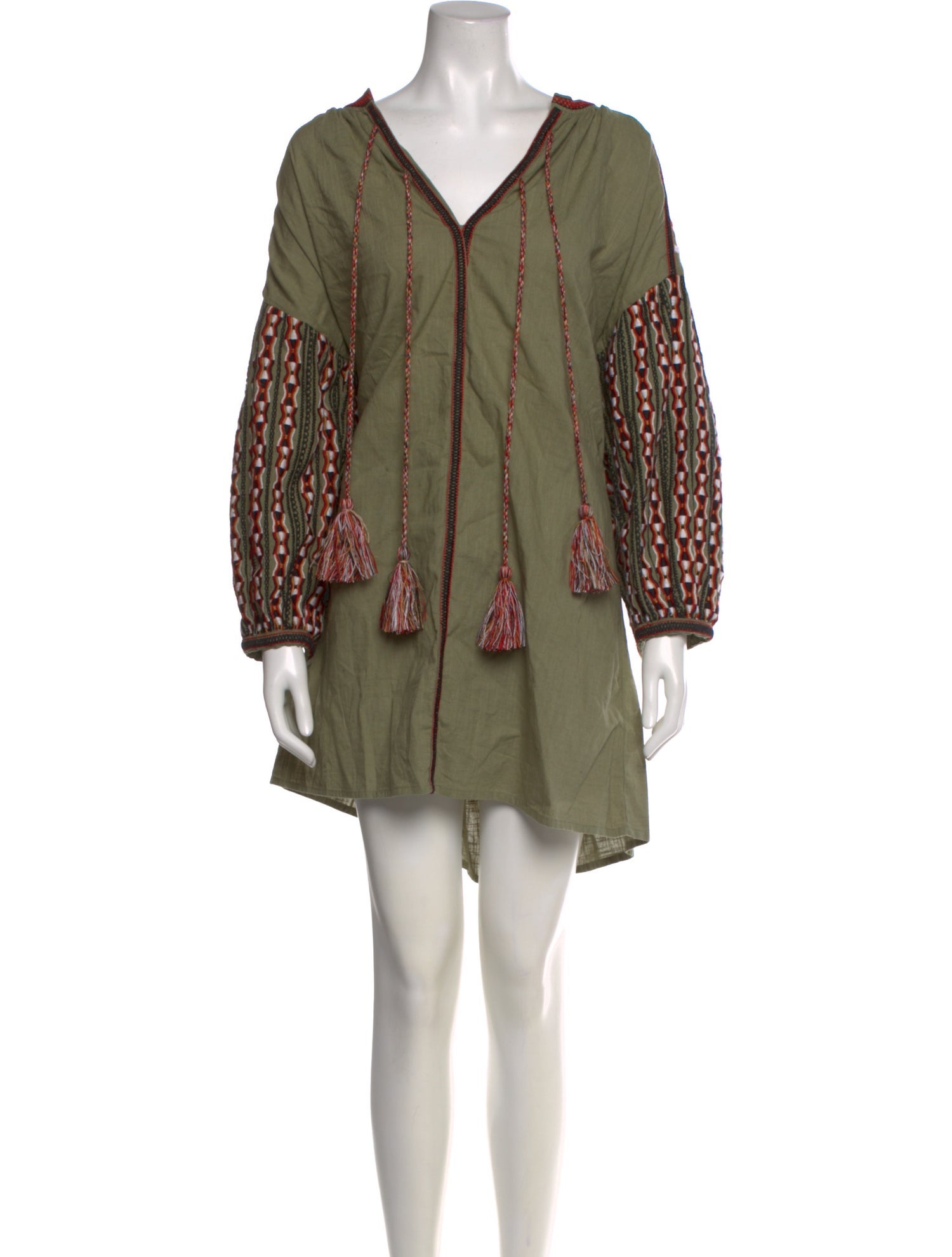 V de Vinster Printed Mini Dress w/ Tags