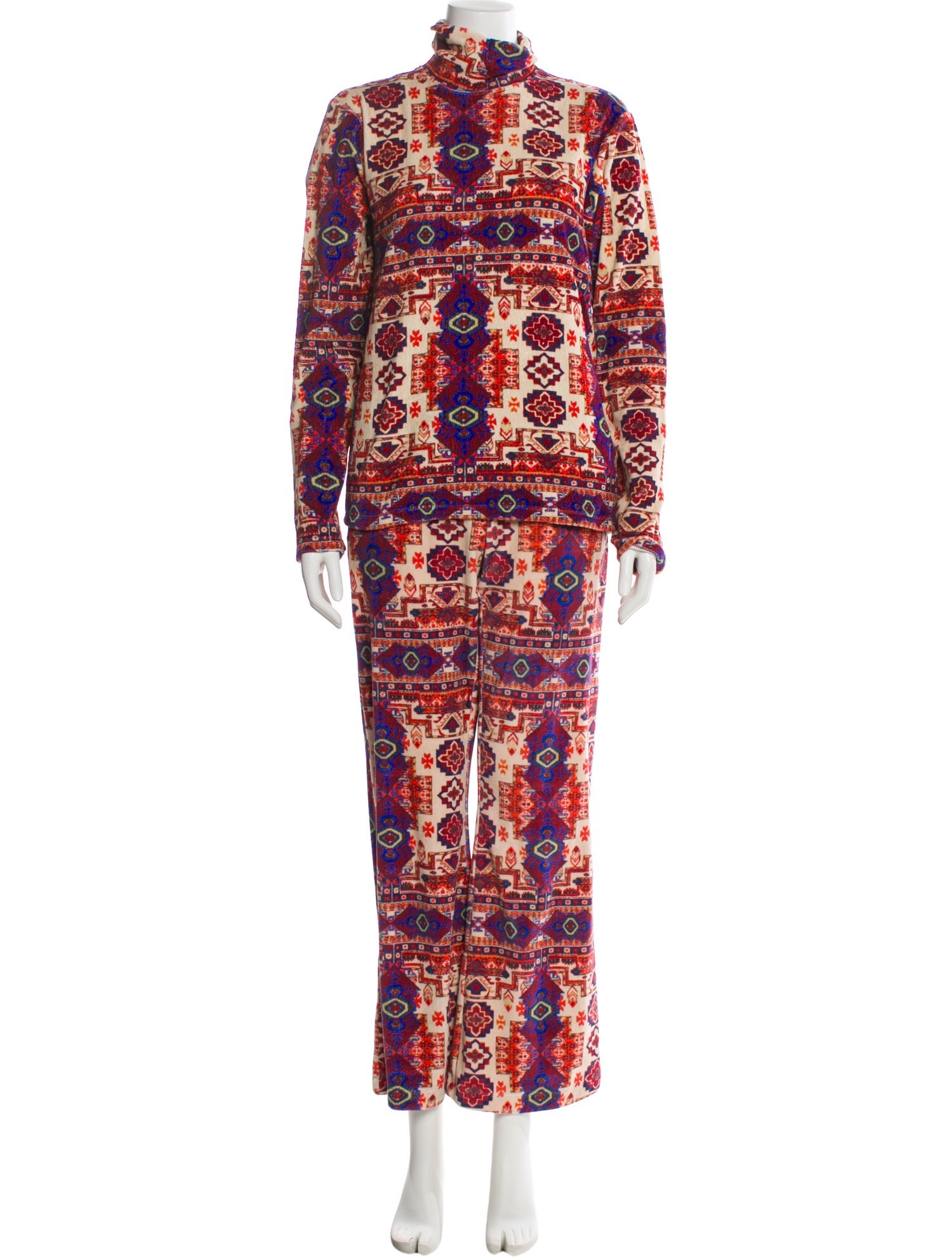 V de Vinster Printed Pant Set