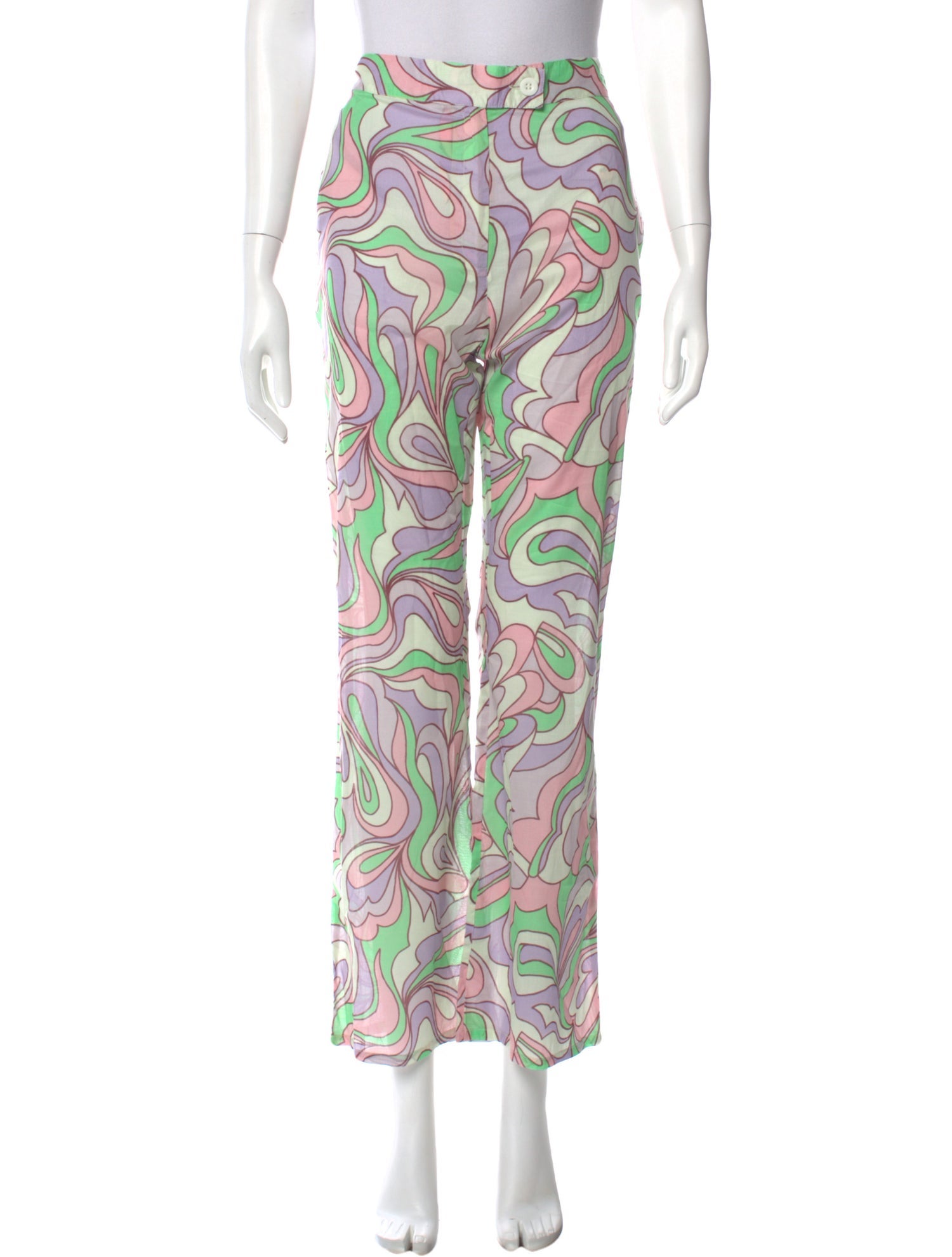 V de Vinster Printed Wide Leg Pants w/ Tags