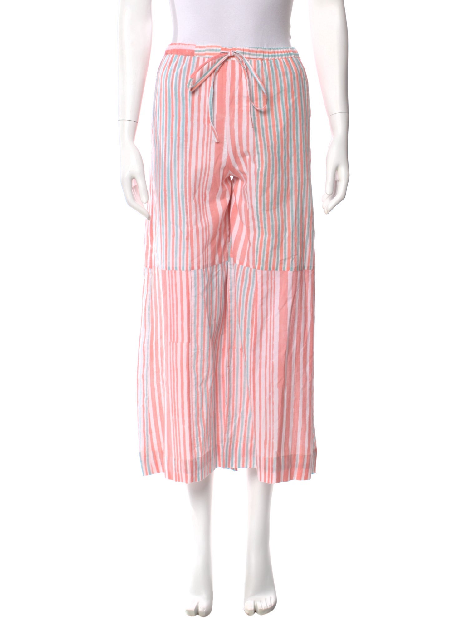 V de Vinster Striped Wide Leg Pants