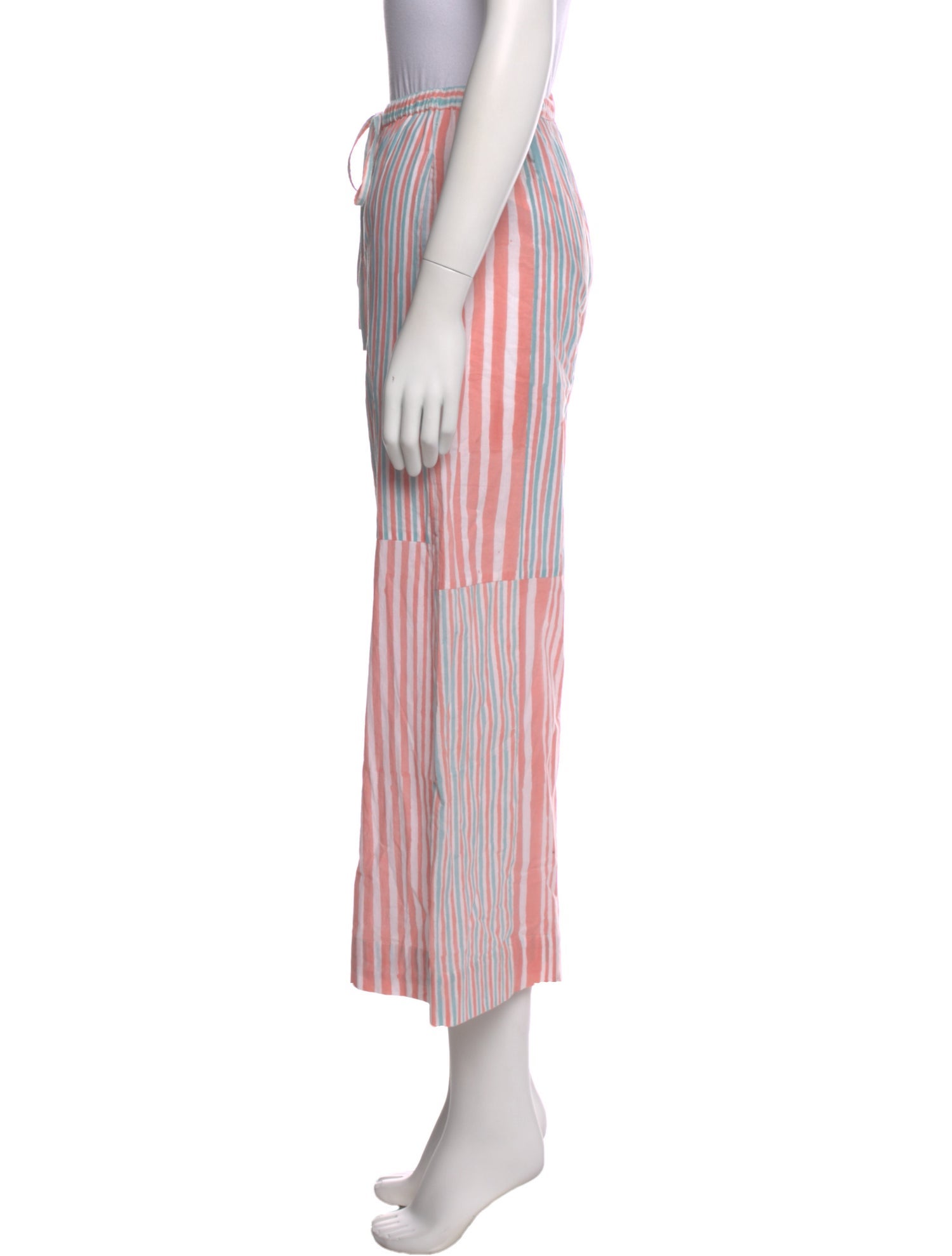 V de Vinster Striped Wide Leg Pants