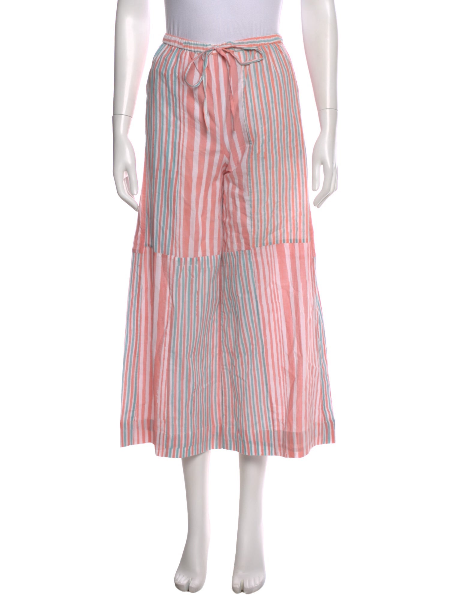 V de Vinster Striped Wide Leg Pants