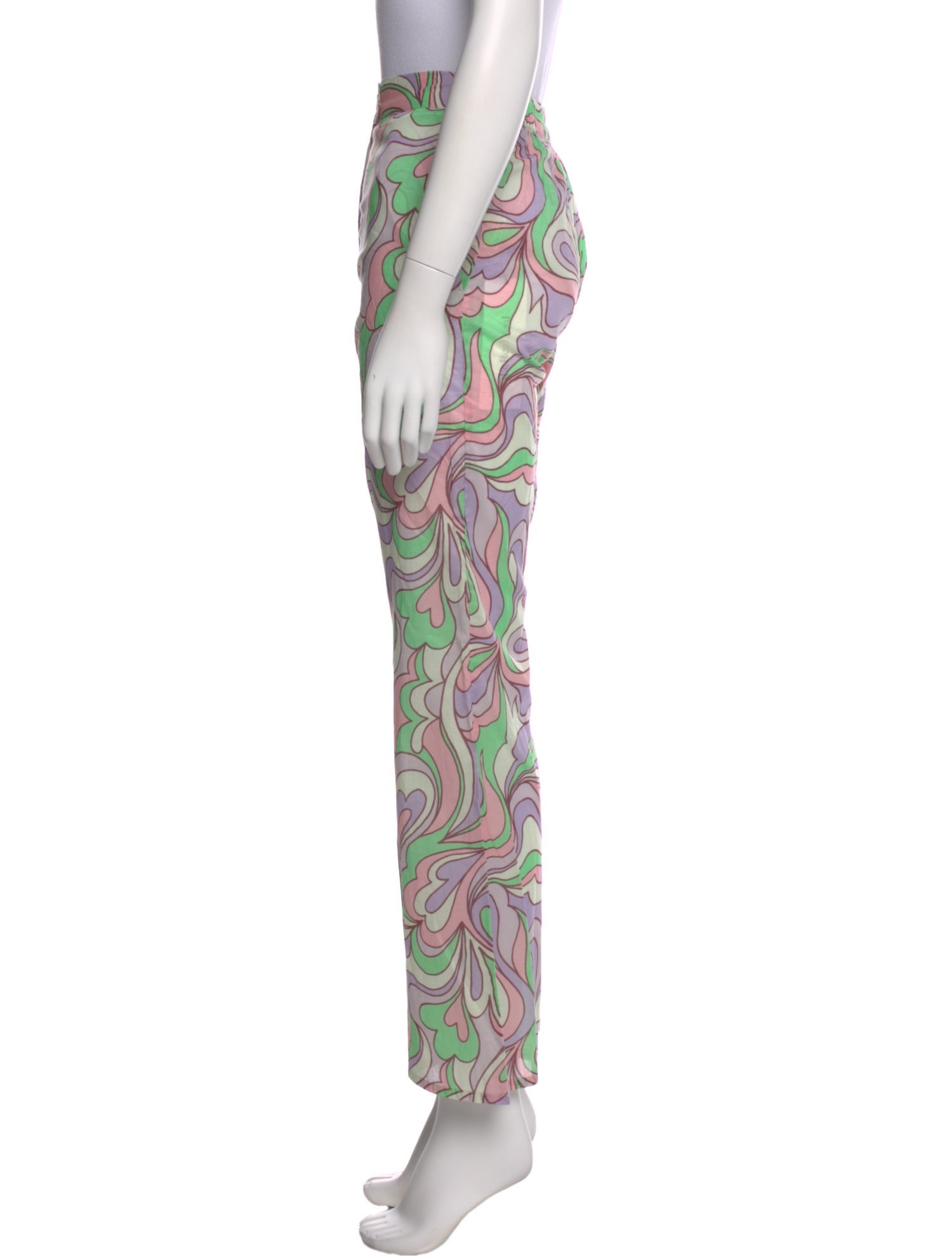 V de Vinster Printed Straight Leg Pants