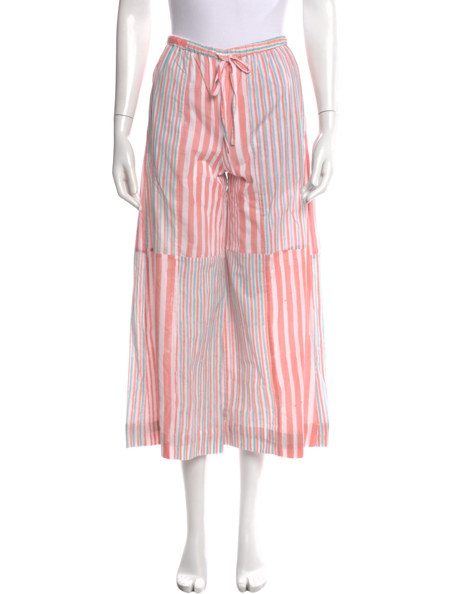 V de Vinster Striped Wide Leg Pants