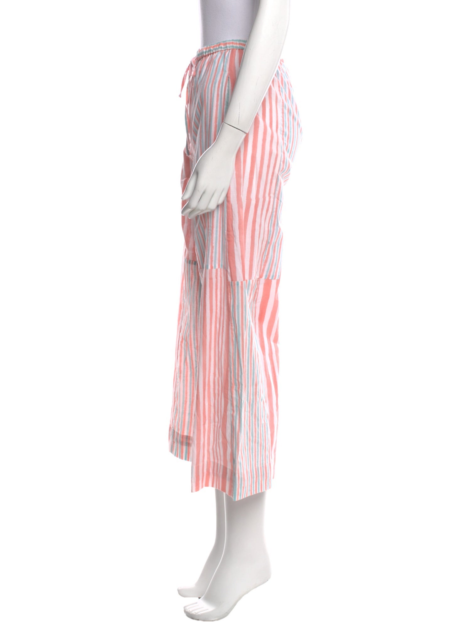 V de Vinster Striped Wide Leg Pants