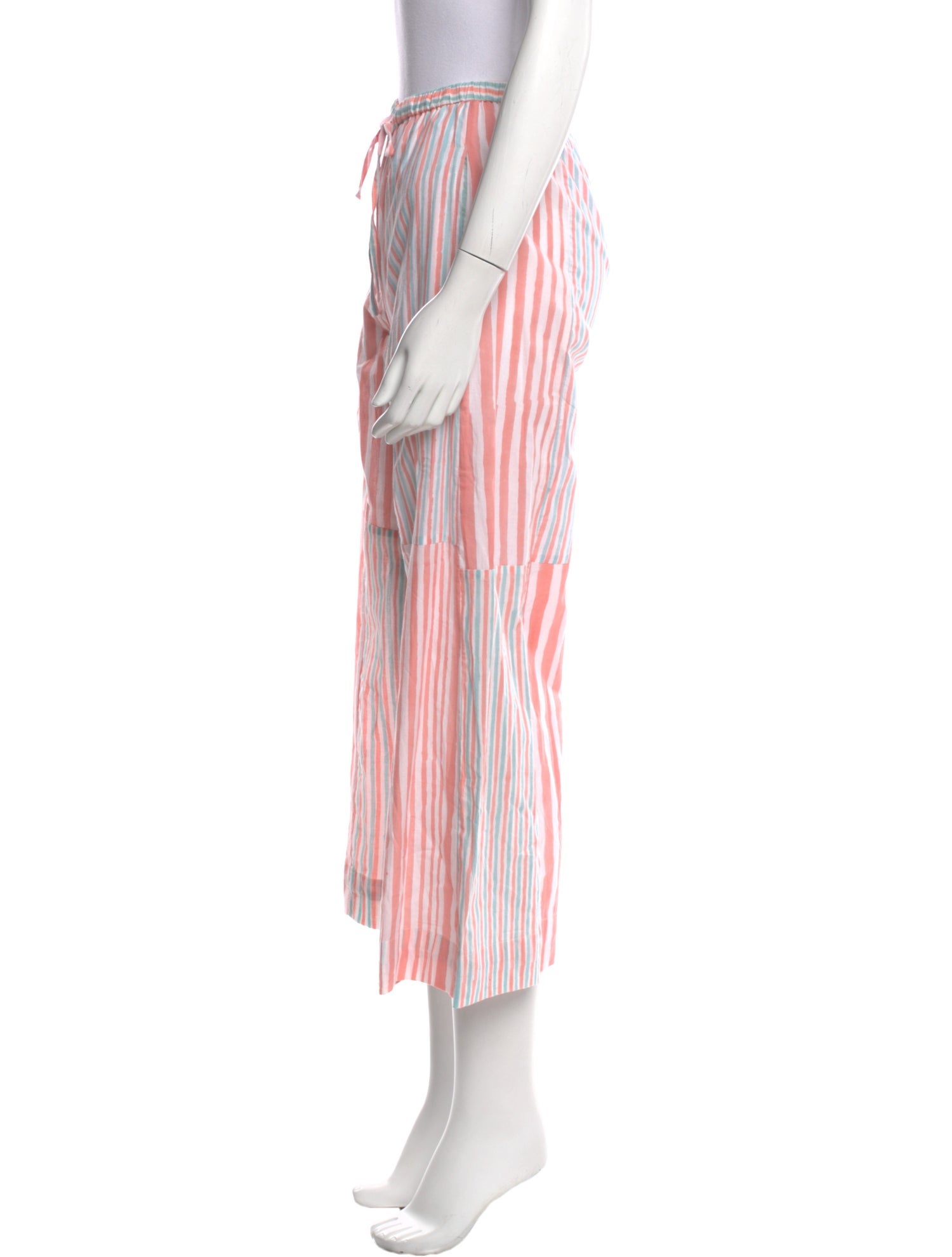 V de Vinster Striped Wide Leg Pants