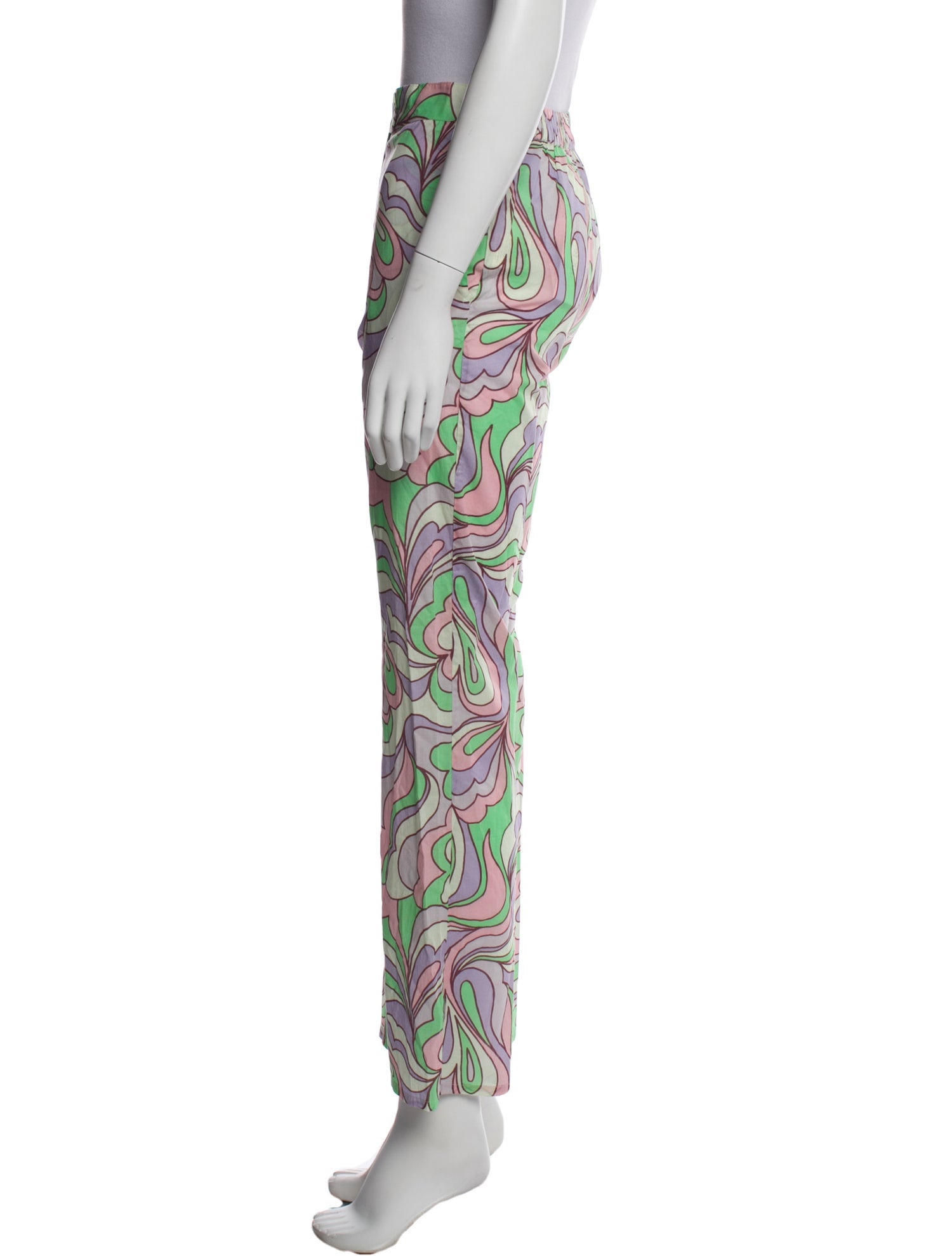 V de Vinster Printed Wide Leg Pants