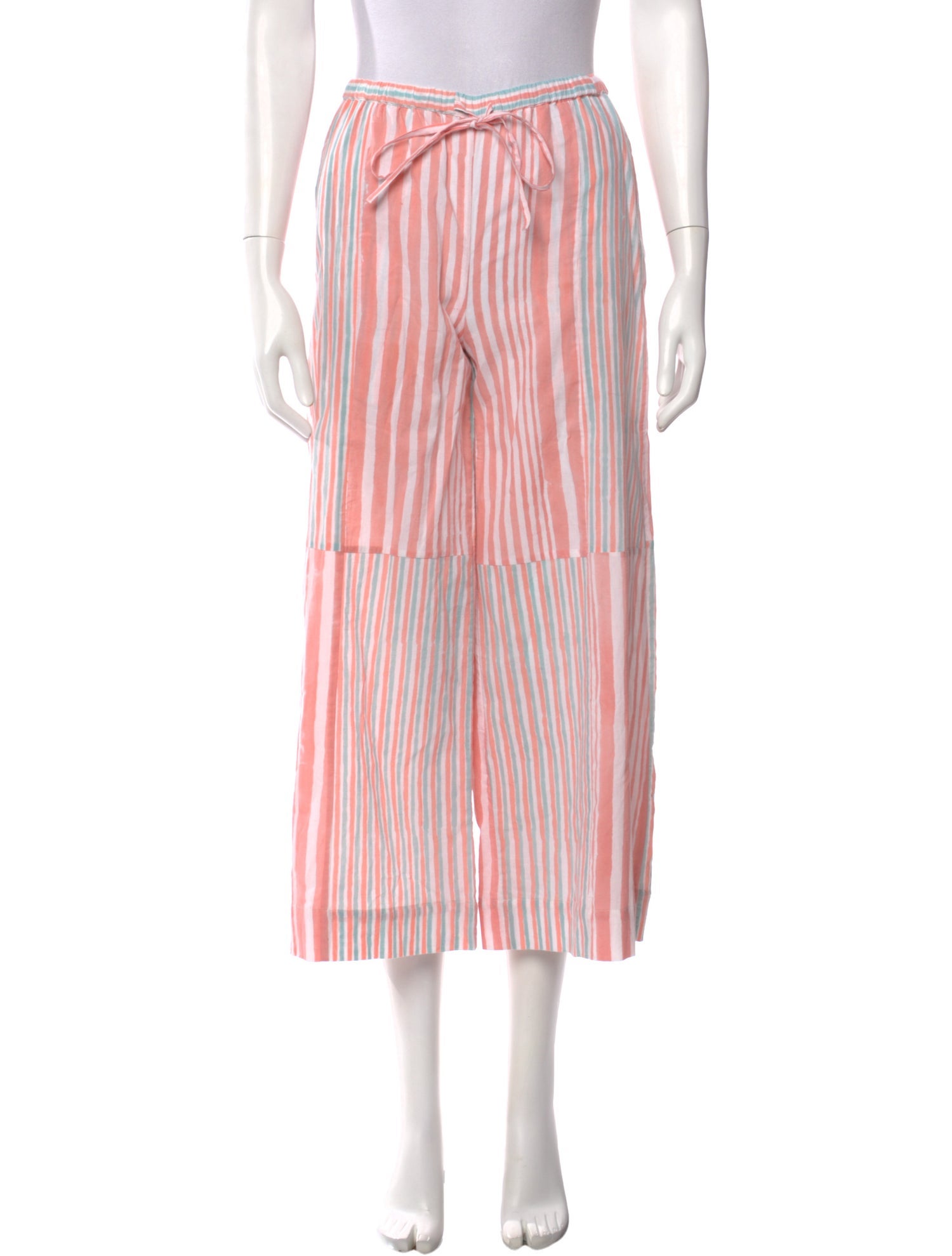 V de Vinster Striped Wide Leg Pants