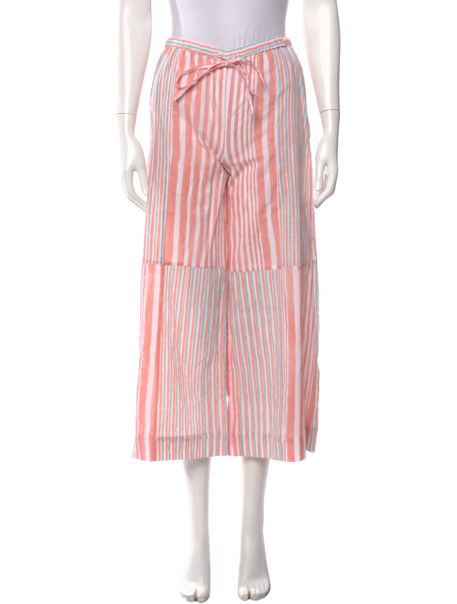 V de Vinster Striped Wide Leg Pants