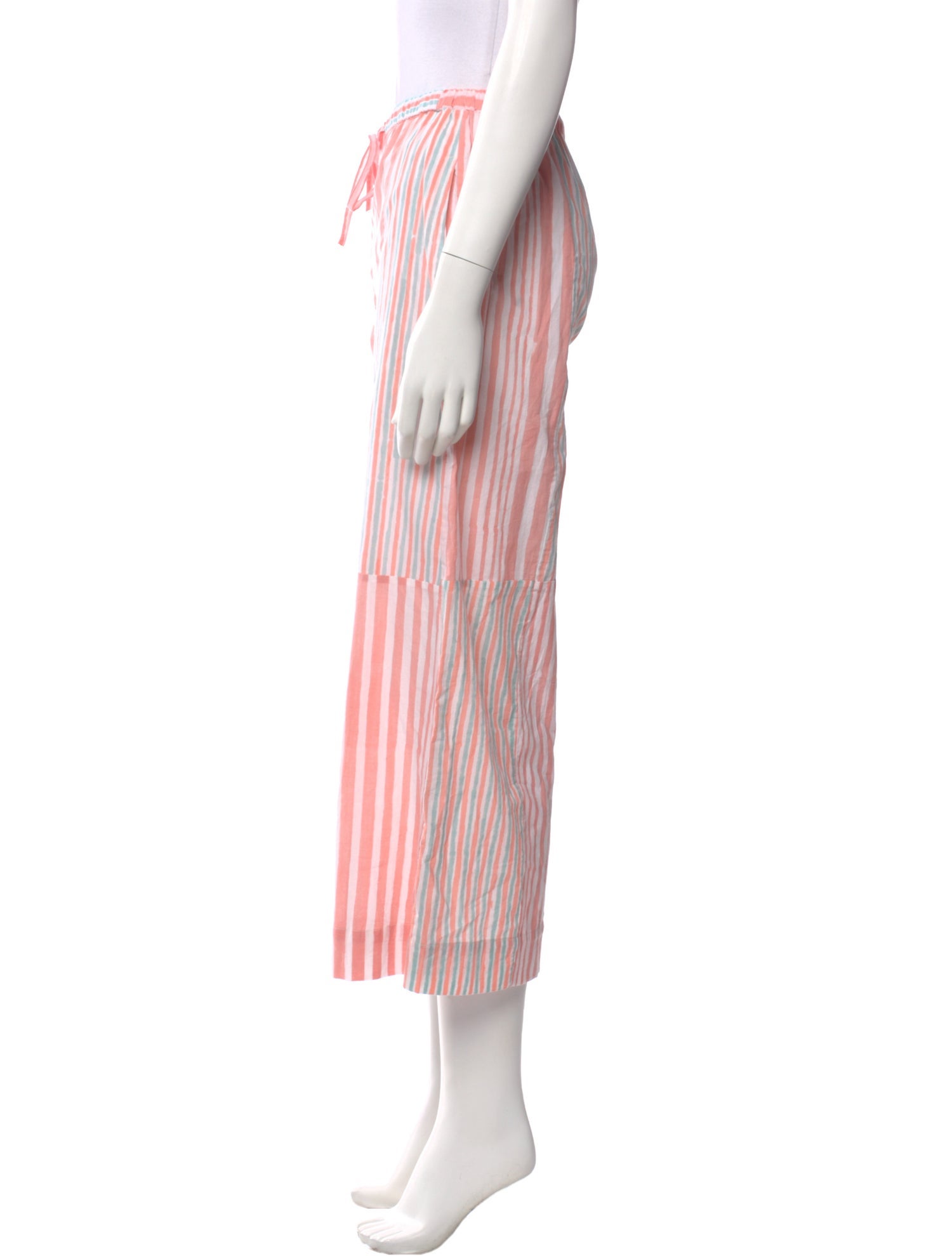 V de Vinster Striped Wide Leg Pants