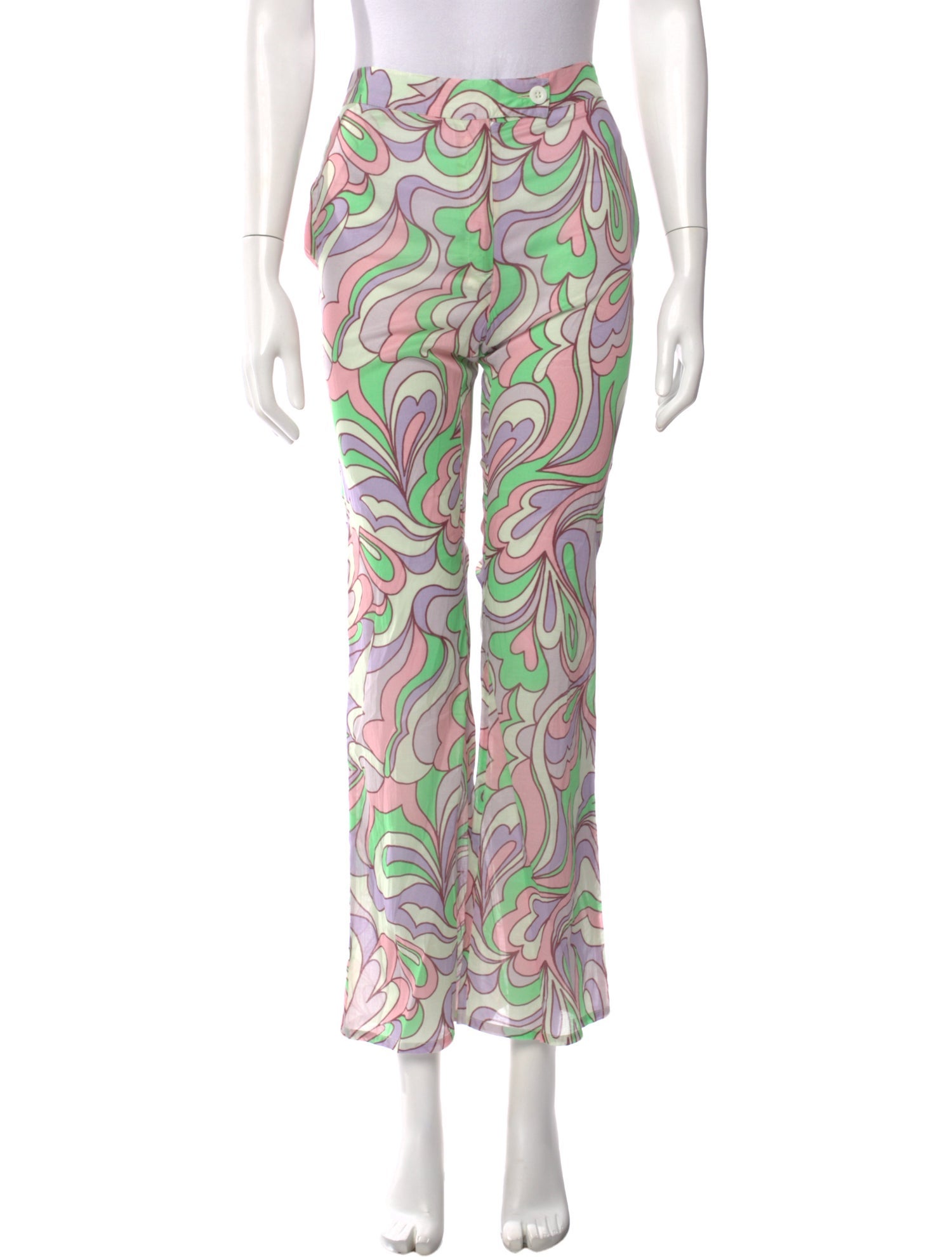 V de Vinster Printed Wide Leg Pants