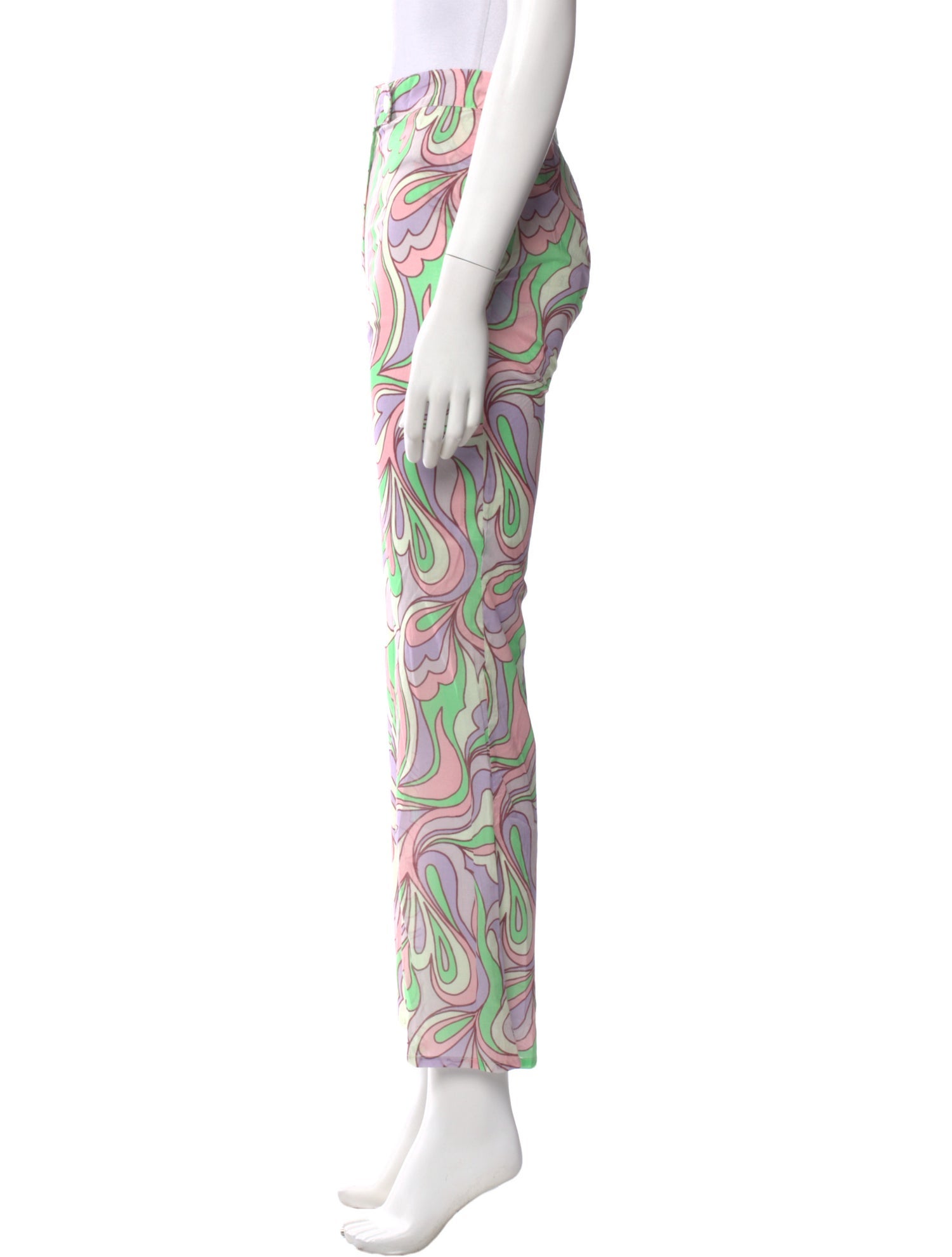 V de Vinster Printed Wide Leg Pants