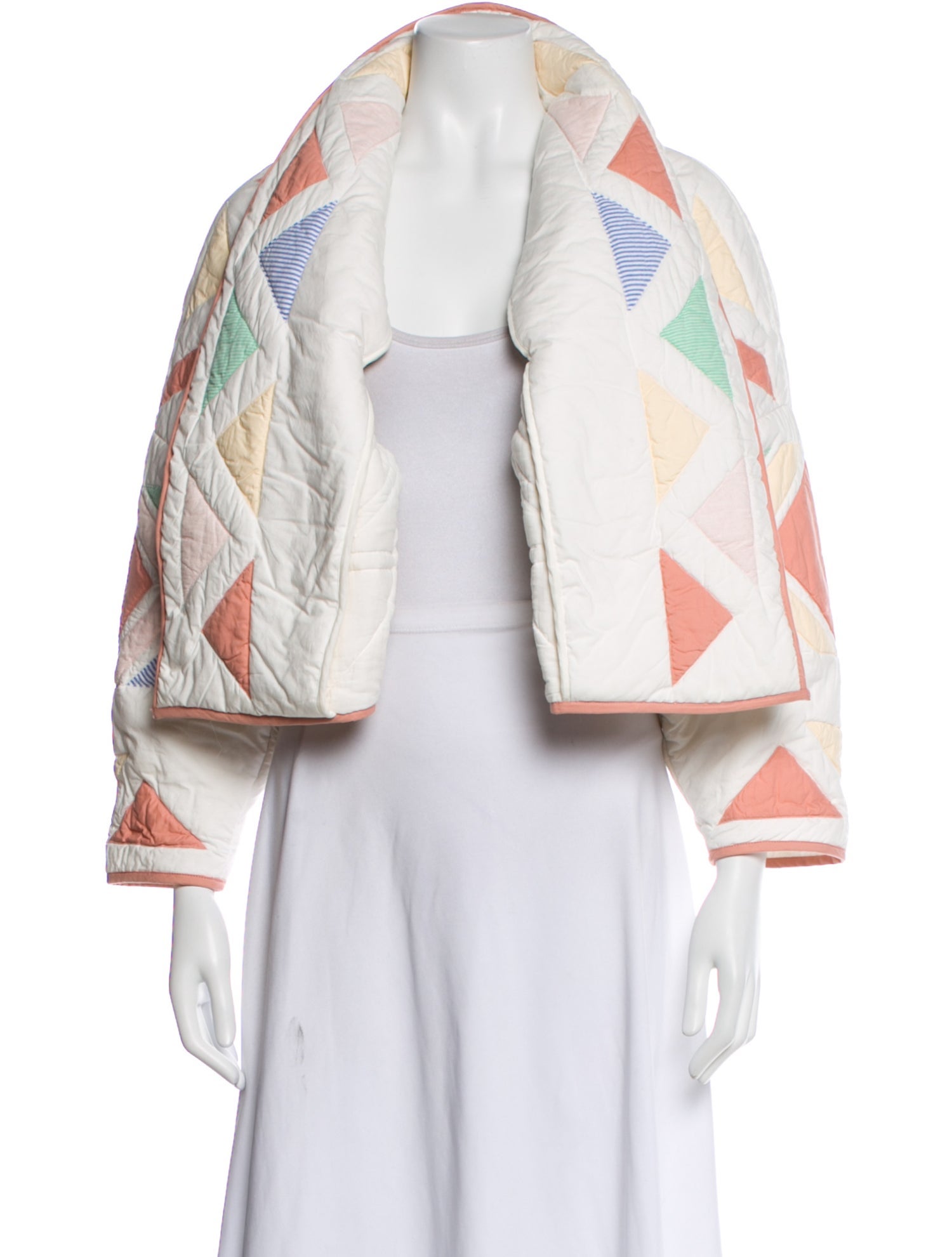 V de Vinster Colorblock Pattern Jacket