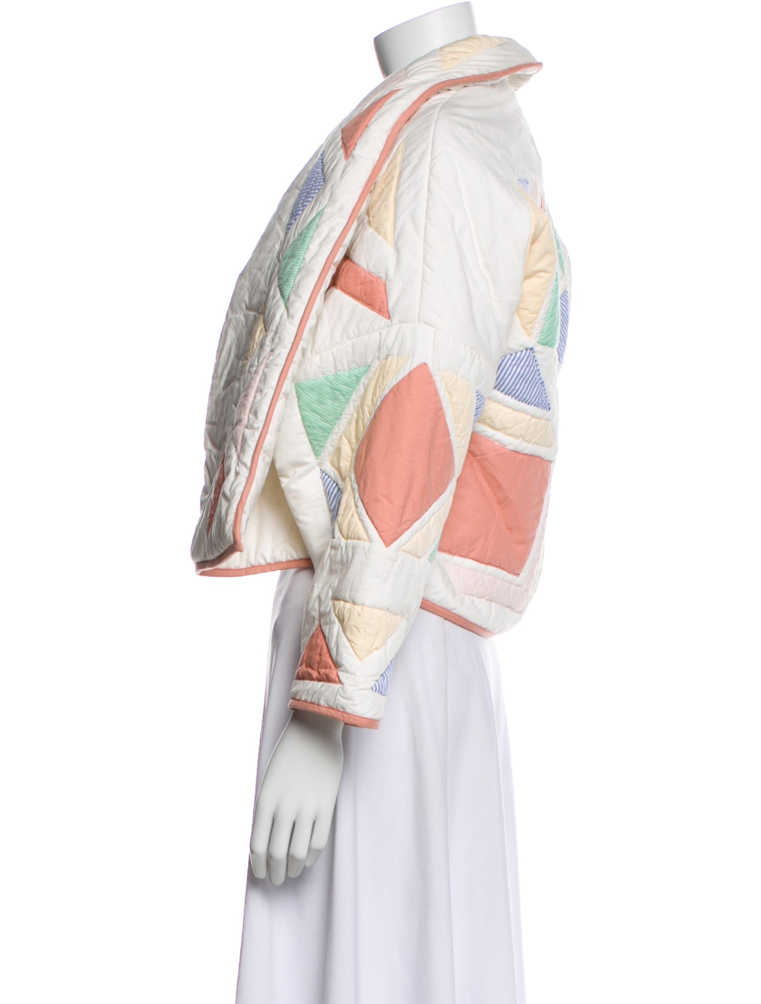 V de Vinster Colorblock Pattern Jacket