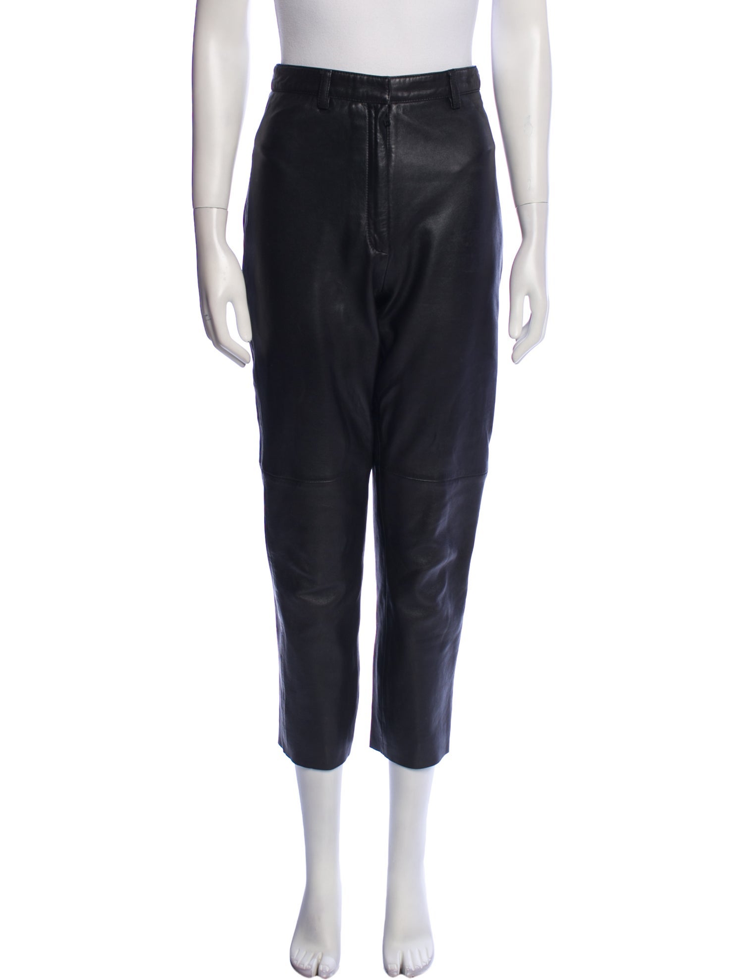Veda x Reformation Lamb Leather Straight Leg Pants