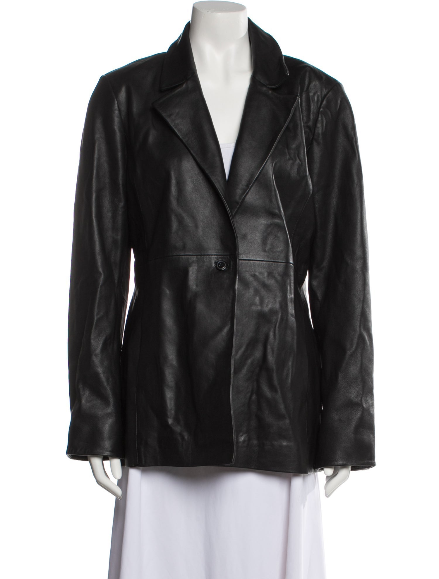 Veda x Reformation Lamb Leather Blazer w/ Tags