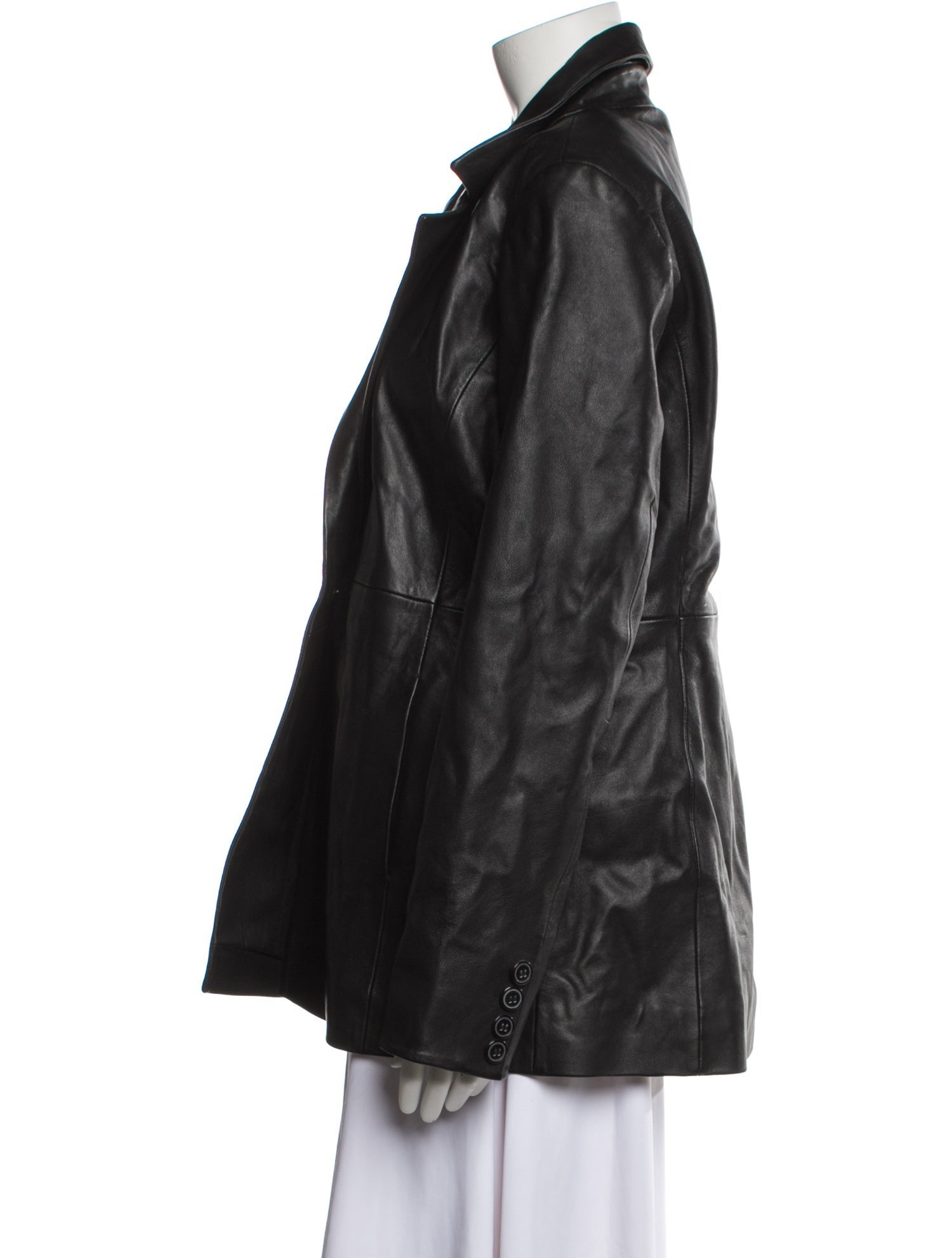 Veda x Reformation Lamb Leather Blazer w/ Tags