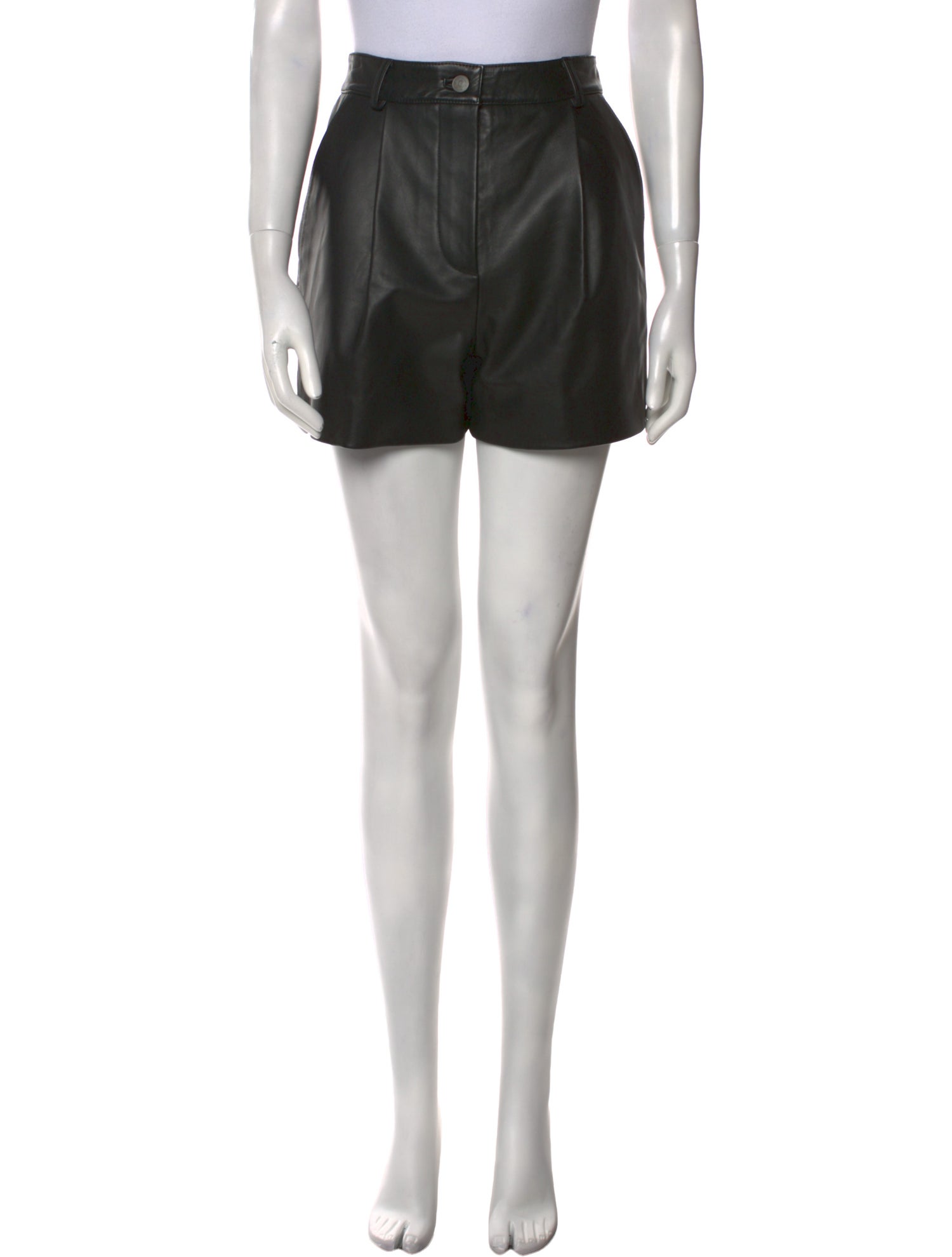 Veda x Reformation Lamb Leather Mini Skirt