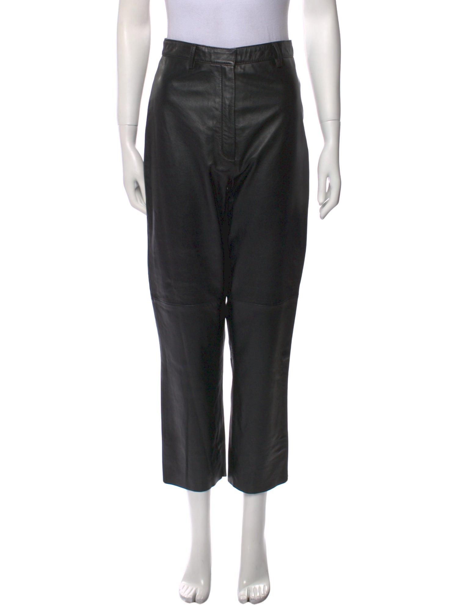 Veda x Reformation Lamb Leather Straight Leg Pants