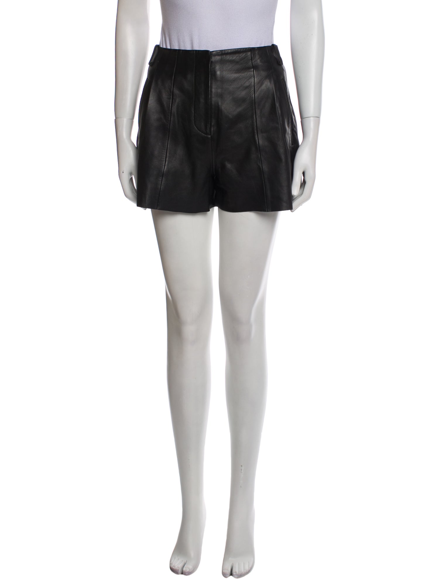 Veda x Reformation Lamb Leather Mini Skirt