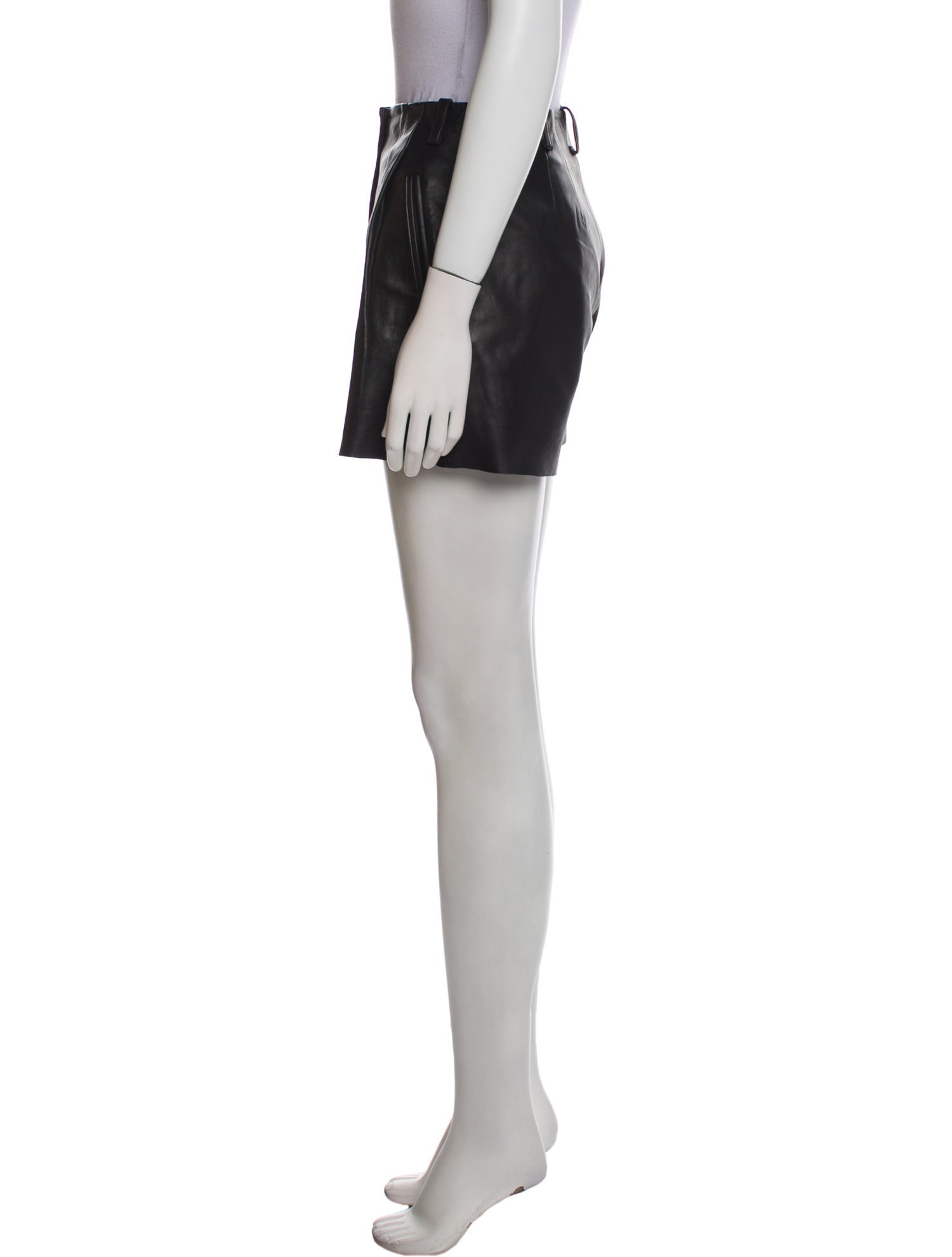 Veda x Reformation Lamb Leather Mini Skirt