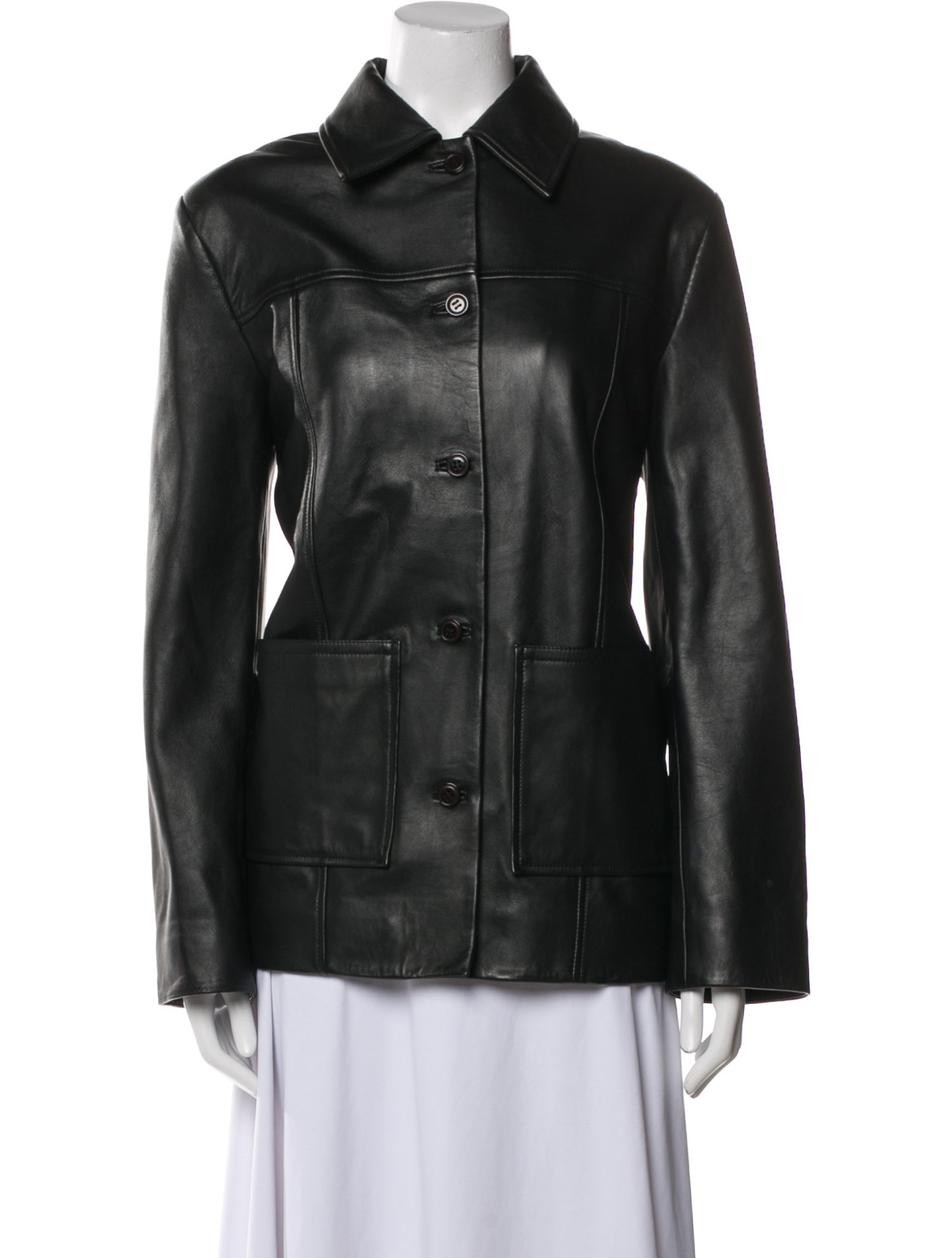 Veda x Reformation Leather Jacket