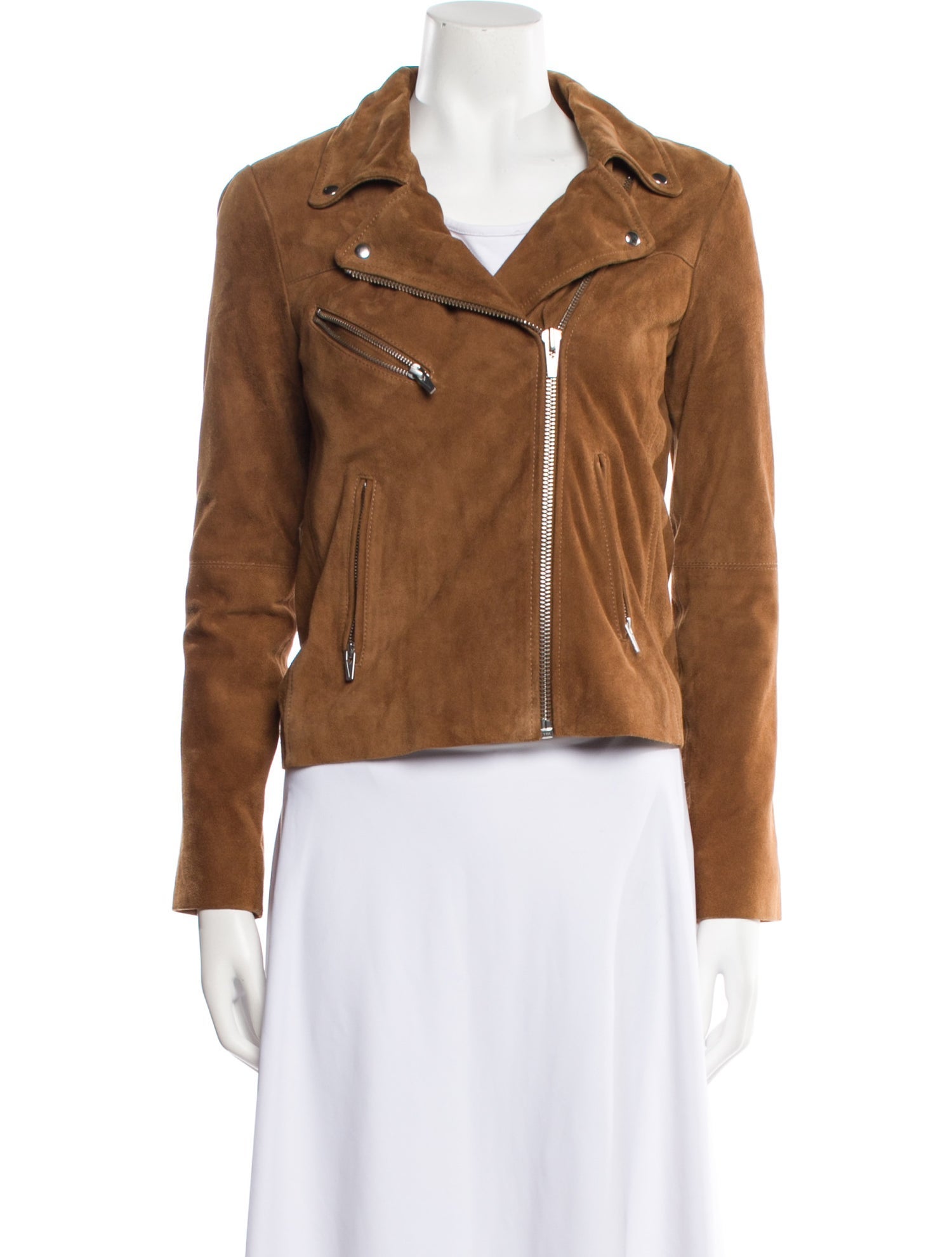 Veda x Reformation Goat Leather Biker Jacket